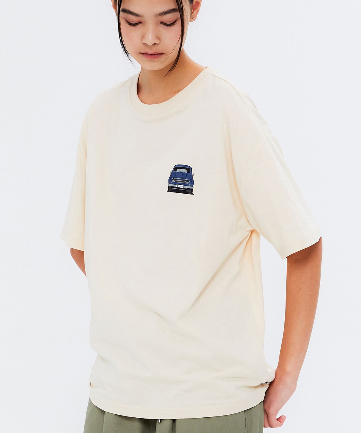 쿨트(KULTE) KULTE WHEELS T-SHIRT IVORY