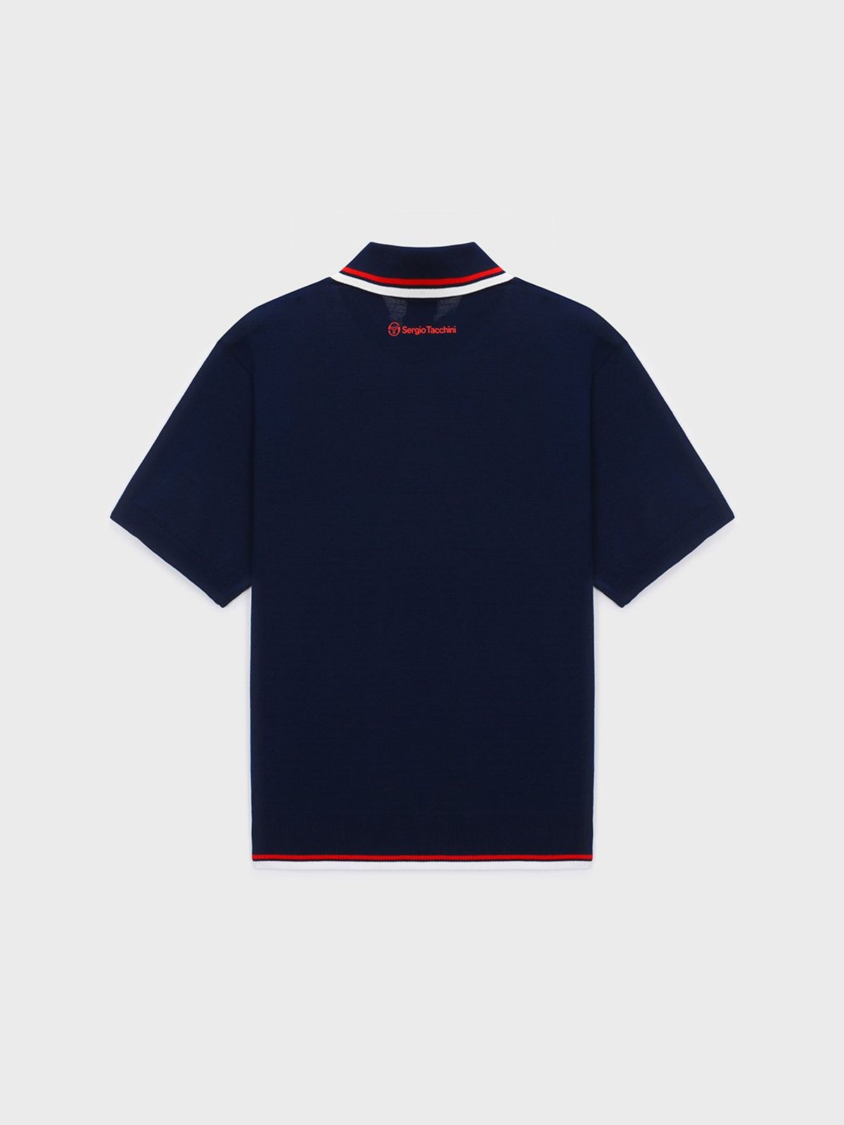 세르지오 타키니(SERGIO TACCHINI) M 프레피 폴로 스웨터 (Navy)