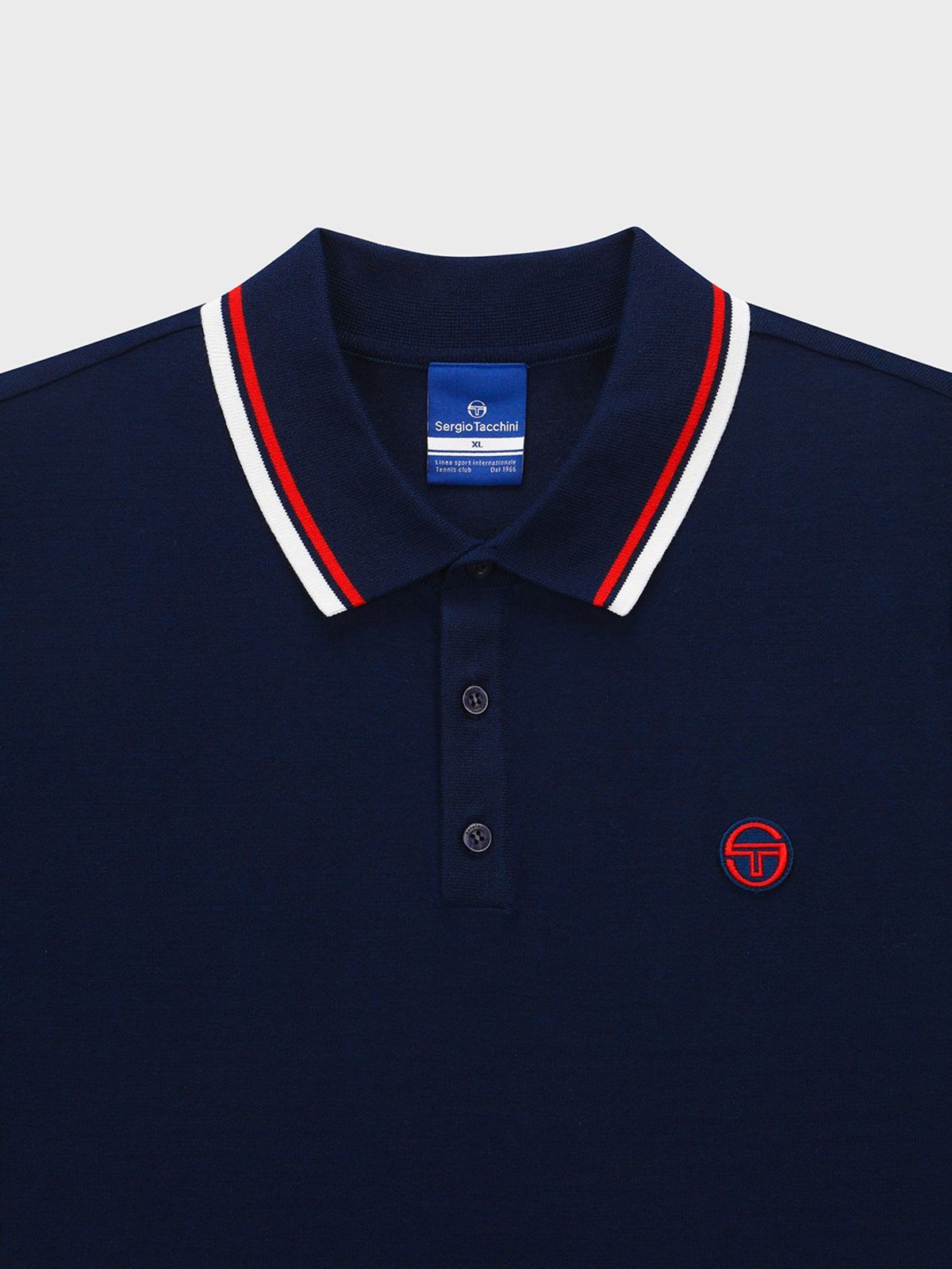 세르지오 타키니(SERGIO TACCHINI) M 프레피 폴로 스웨터 (Navy)