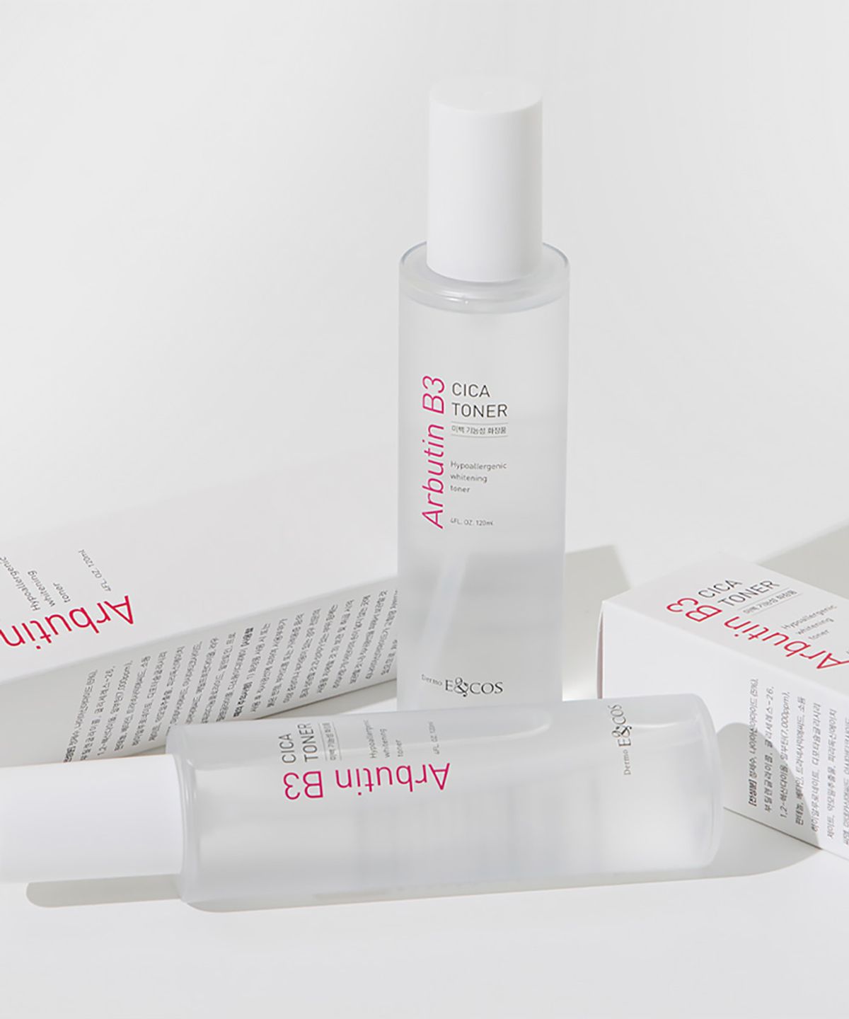 이엔코스(ENCOS) 알부틴 B3 시카토너 수딩 진정 미백부스터 120ml