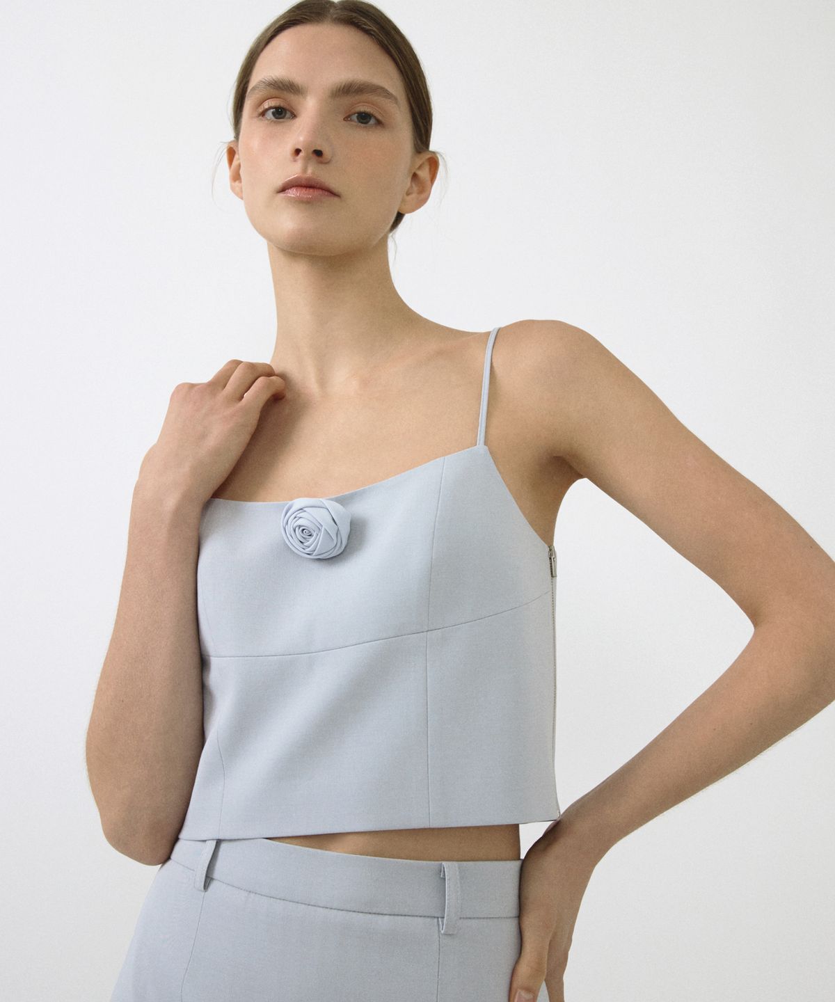 오떼뜨(OCTETTE) CORSAGE BUSTIER TOP_2COLOR