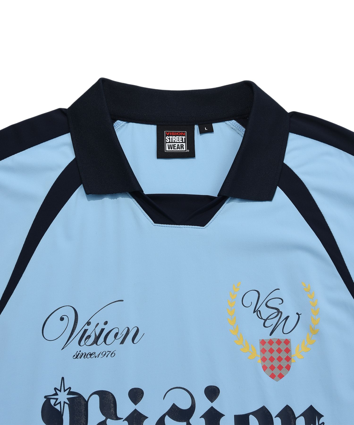 【VISION STREETWEAR】VSW SOCCER JERSEY 4カラー MUSINSA | VISION STREETWEAR VSW Soccer Jersey Sky Blue