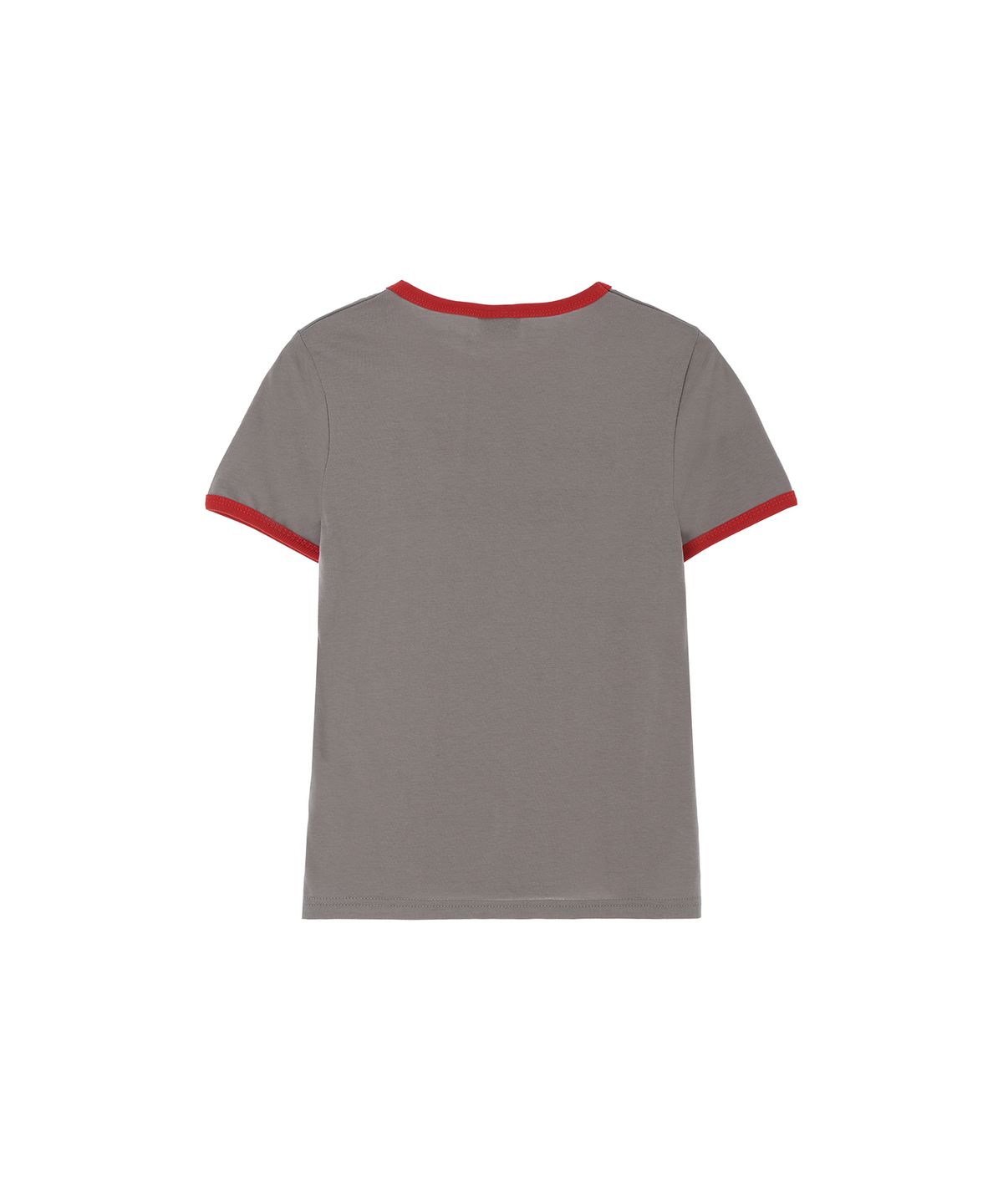 웡커(WANKER) DONT BE A WANKER BABY T-SHIRT GRAY/RED