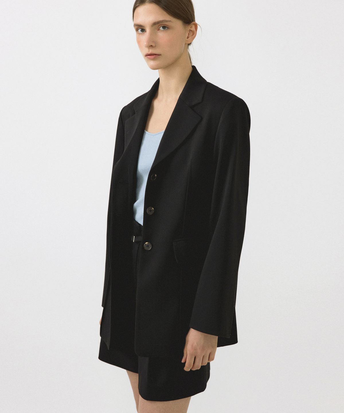 오떼뜨(OCTETTE) PINTUCK TAILORED JK_2COLOR