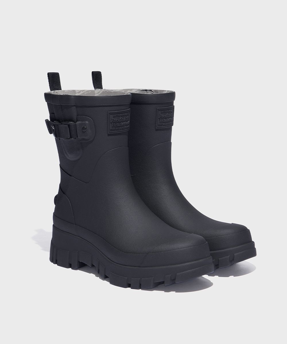 MUSINSA | ROCKFISH WEATHERWEAR FLATFORM CHELSEA RAIN BOOTS