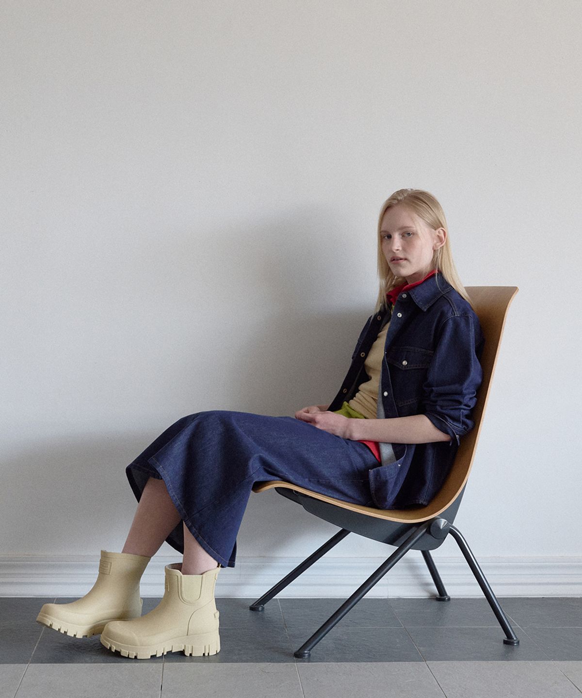 락피쉬웨더웨어(ROCKFISH WEATHERWEAR) FLATFORM CHELSEA RAIN BOOTS - 5 colors