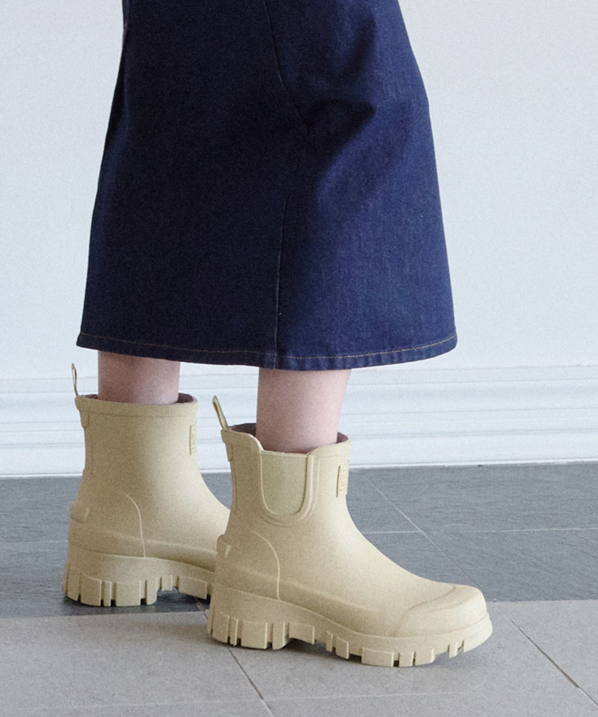 락피쉬웨더웨어(ROCKFISH WEATHERWEAR) FLATFORM CHELSEA RAIN BOOTS - 5 colors