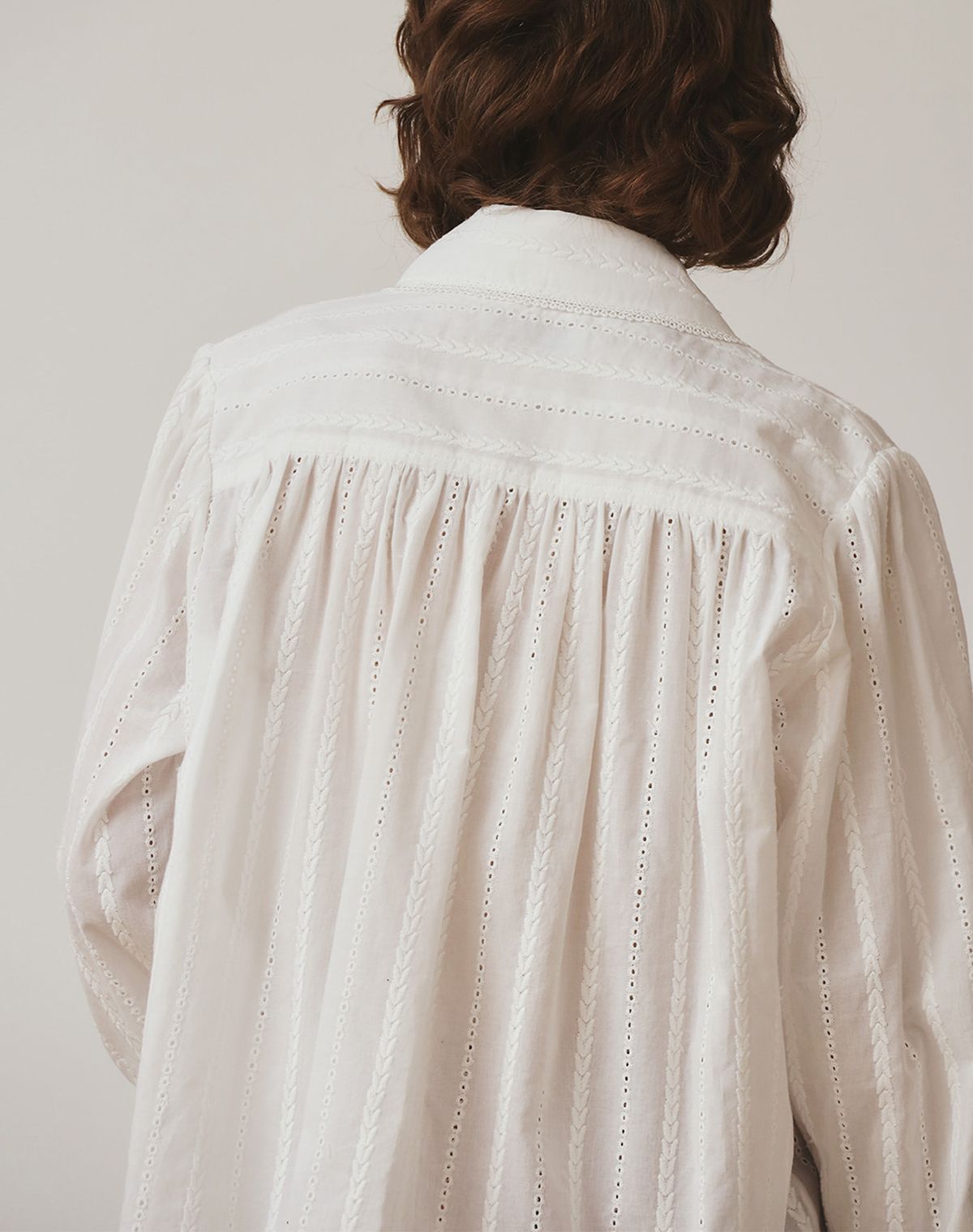 지에마르(GIEMAR) LACE SHIRT