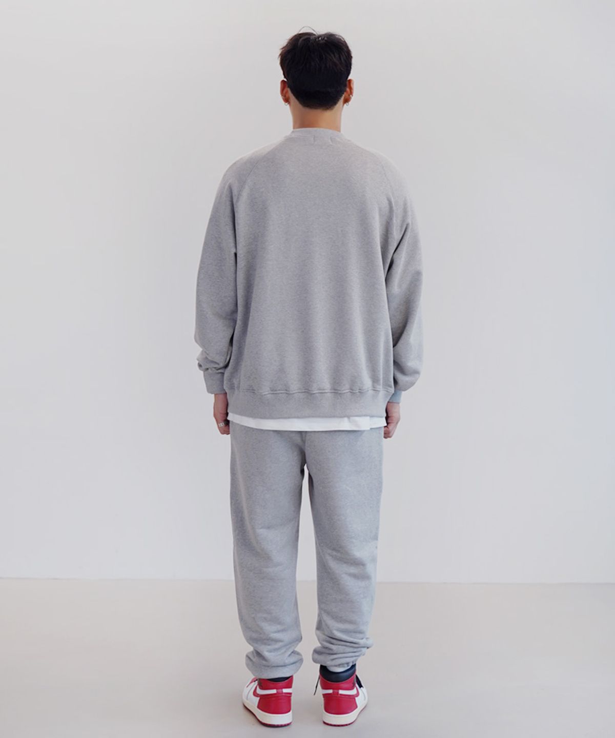더마일(THEMILE) [SET]COMMUNITY 54 SWEAT SHIRTS PANTS - GREY