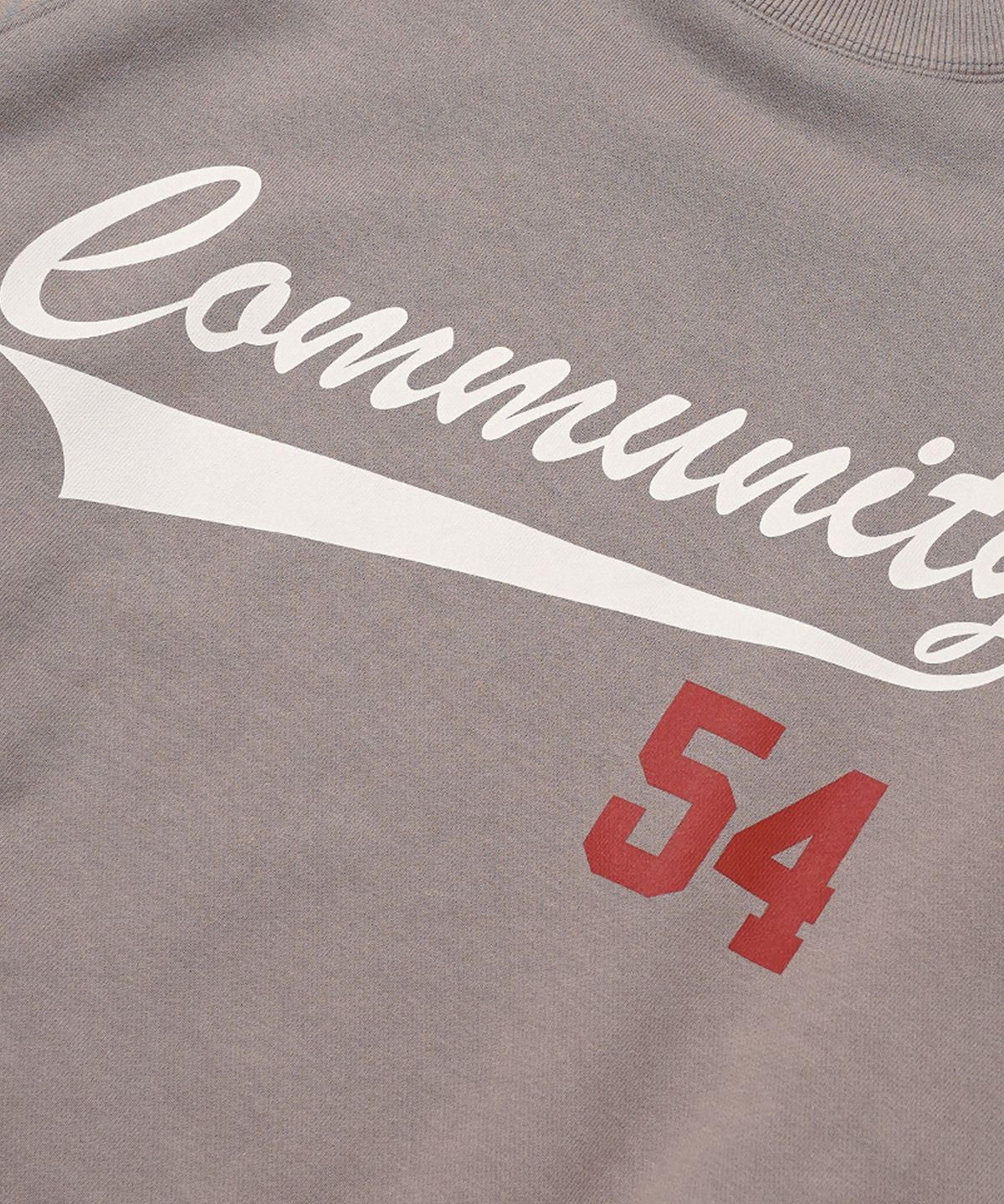 더마일(THEMILE) [SET]COMMUNITY 54 SWEAT SHIRTS PANTS - BROWN