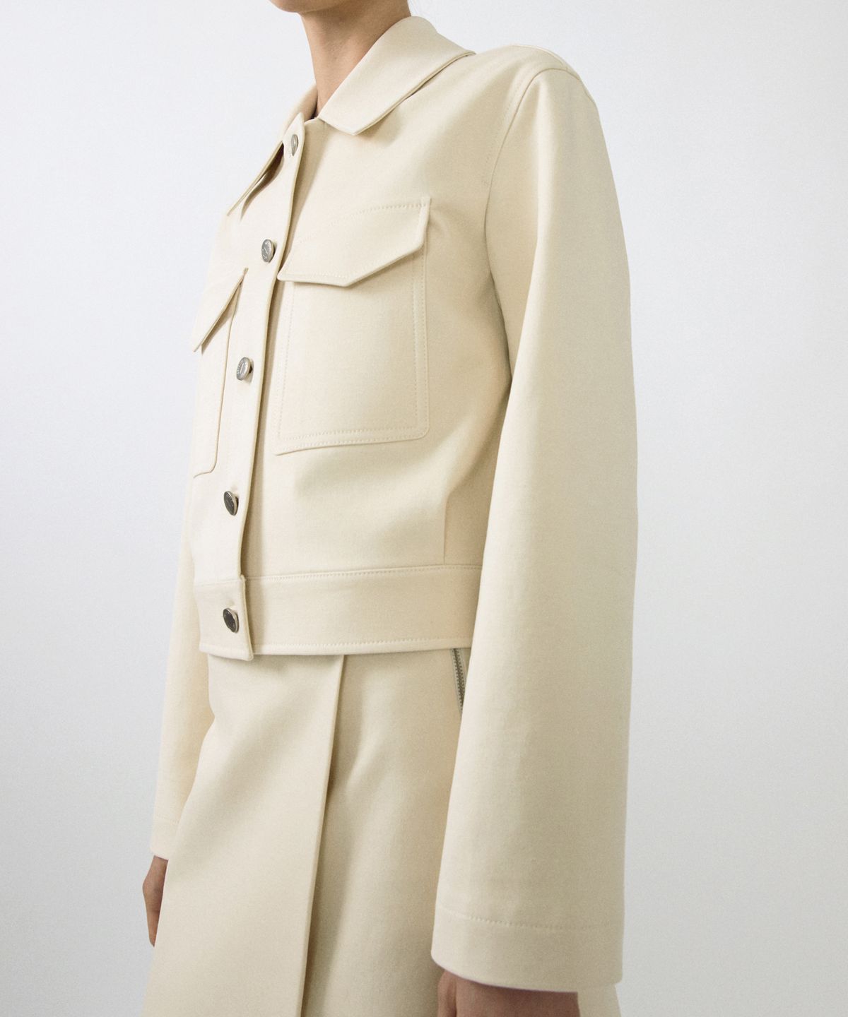 오떼뜨(OCTETTE) COTTON WORK JK_CREAM
