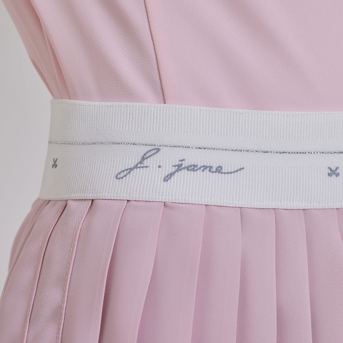 제이제인(J.JANE) 언발 쉬폰 플리츠 스커트 (Pink)