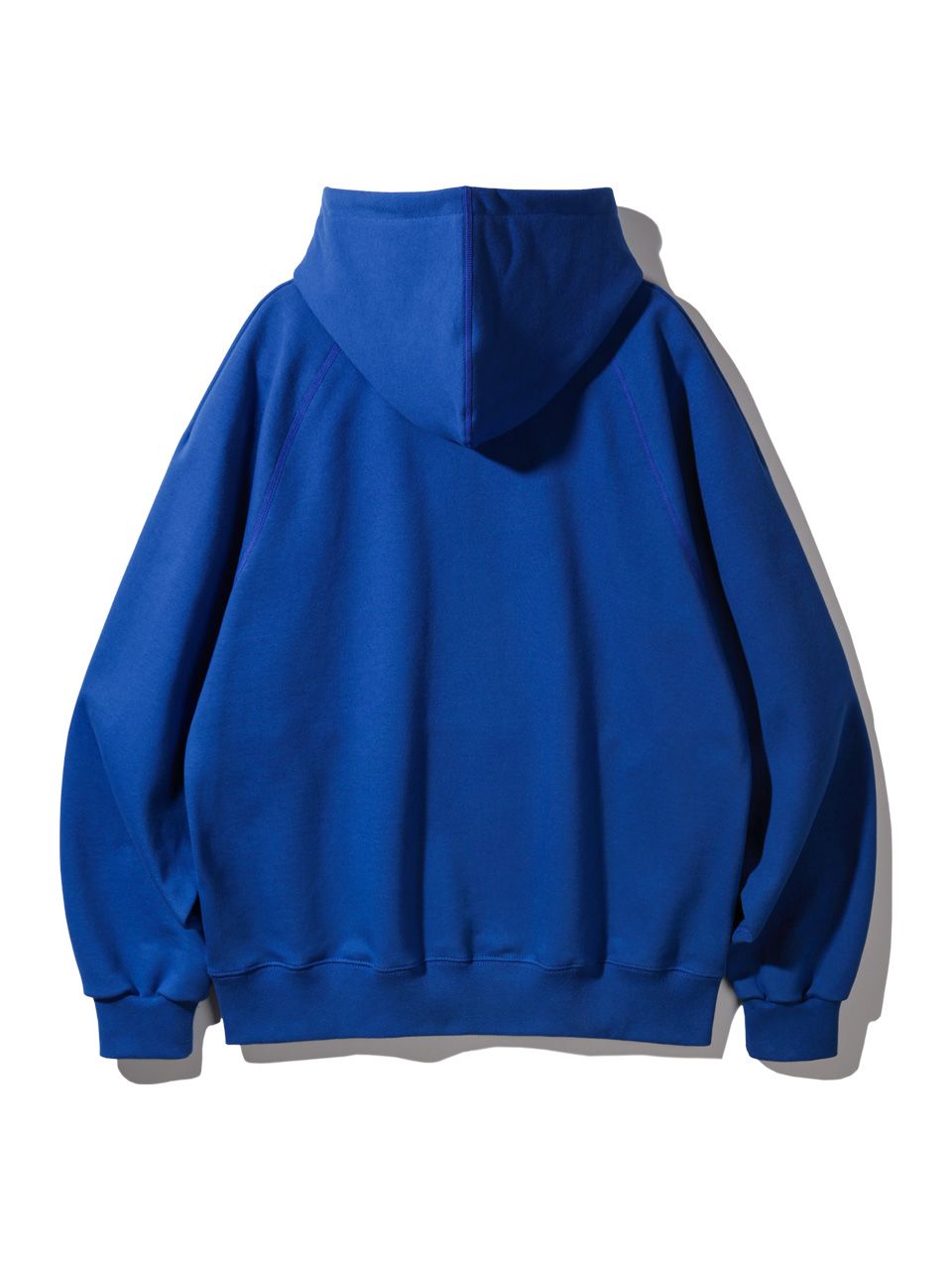 MUSINSA | BAKKEN Simple Logo Raglan Hoodie BK6980_Blue