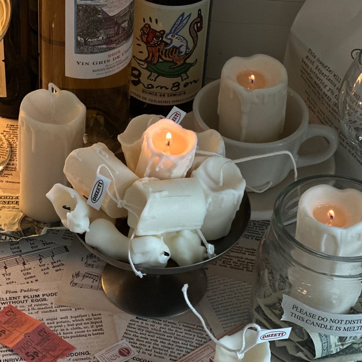 오제티캔들(OHZETI CANDLE) 멜티드 캔들 세트