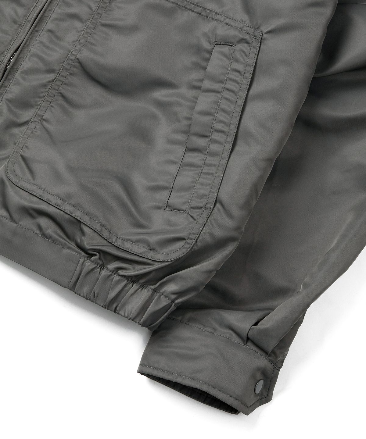 에스파이(ESFAI) MA DRIZZLER JACKET (OLIVE GREY)