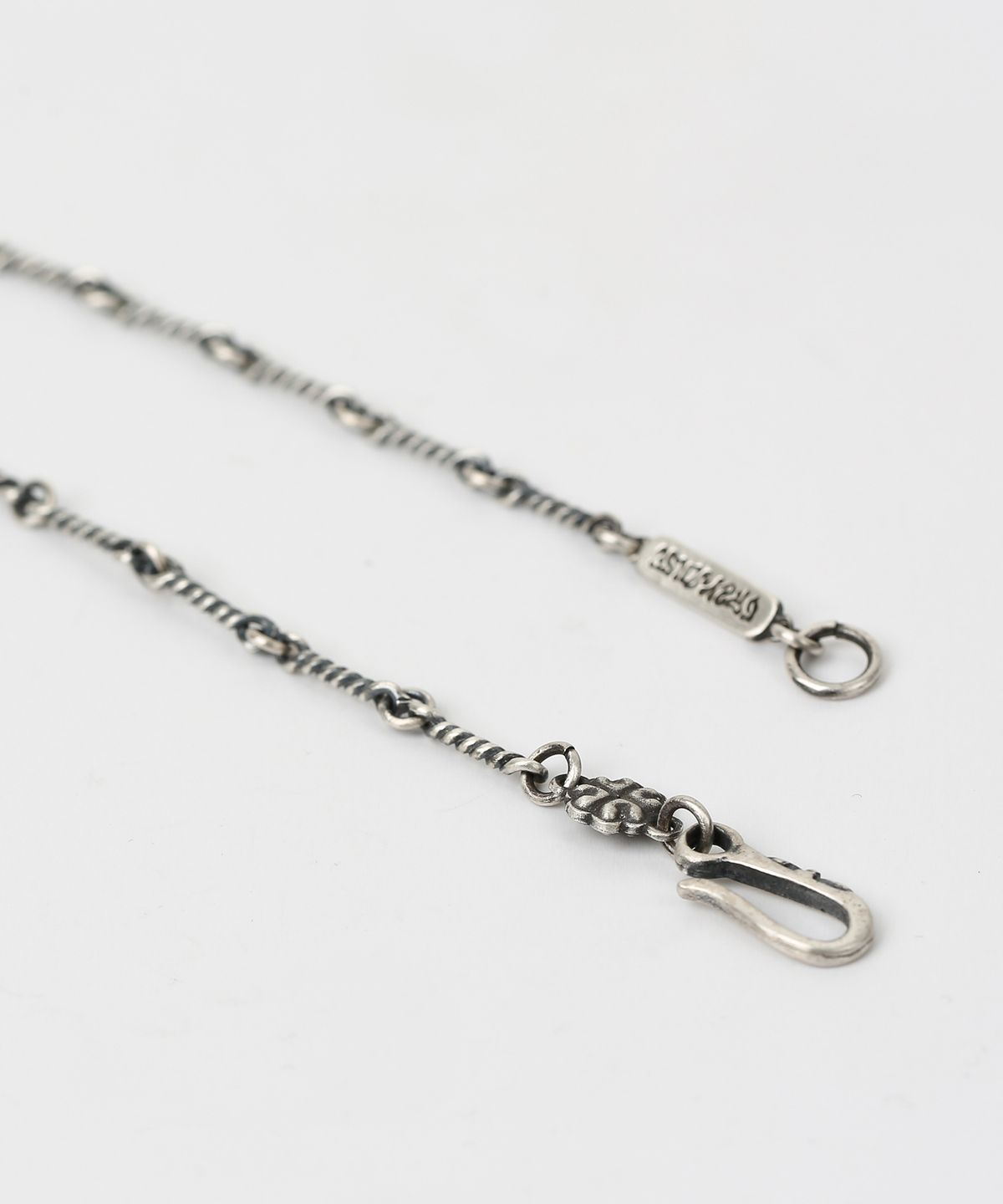그레이노이즈(GRAYNOISE) Slim twist chain (925 silver)