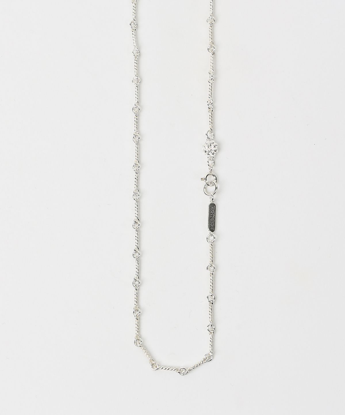 그레이노이즈(GRAYNOISE) Slim twist chain nk (2 color)(925 silver)