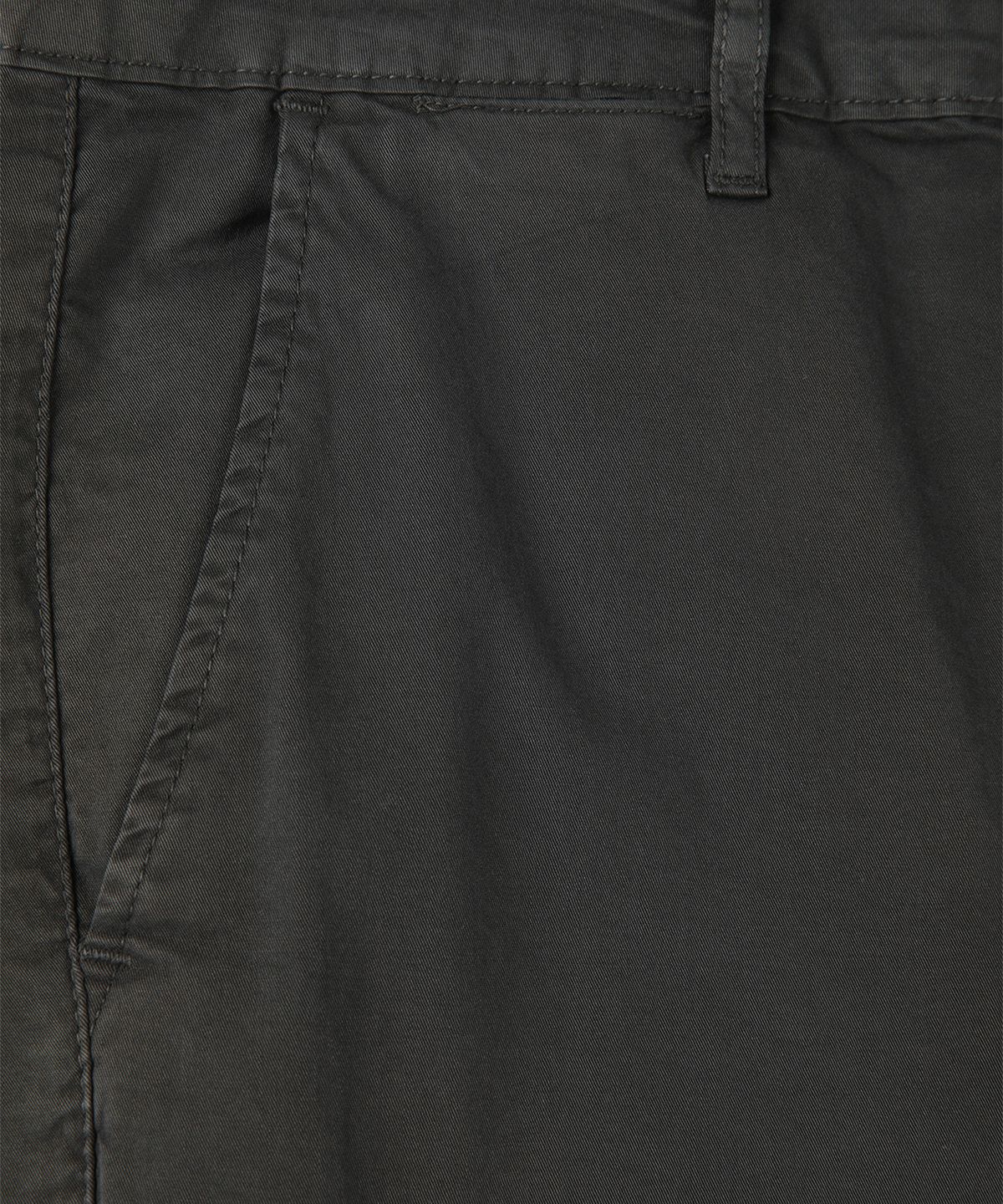 빠니깔레(PANICALE) 차콜 슬림핏 다잉 면 팬츠