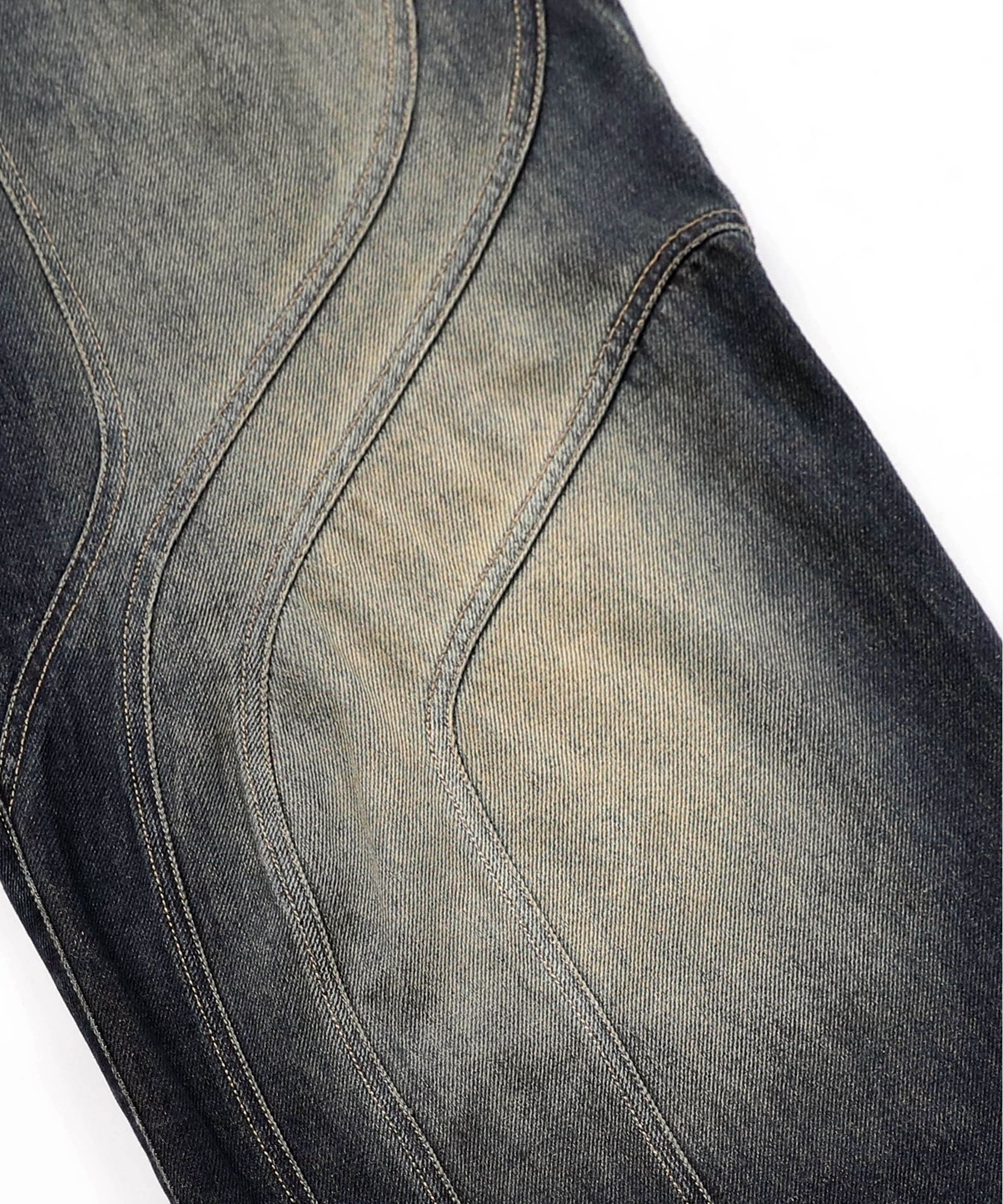 ◆BADBLOOD◆ Aquila Denim Wide Flare Pants Rusty Blue Badblood Aquila Denim Wide Flare Pants Rusty Blue – BBGSHOPHK
