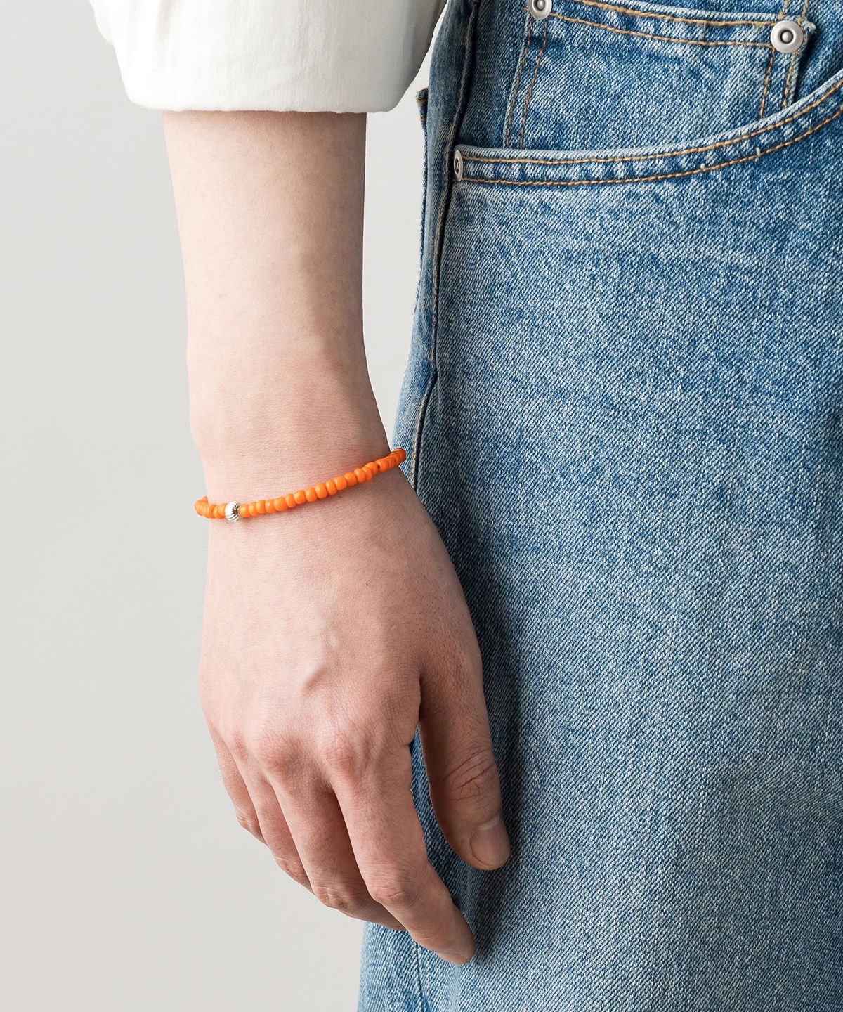 와일드 브릭스(WILD BRICKS) SB BEADS BRACELET (orange)