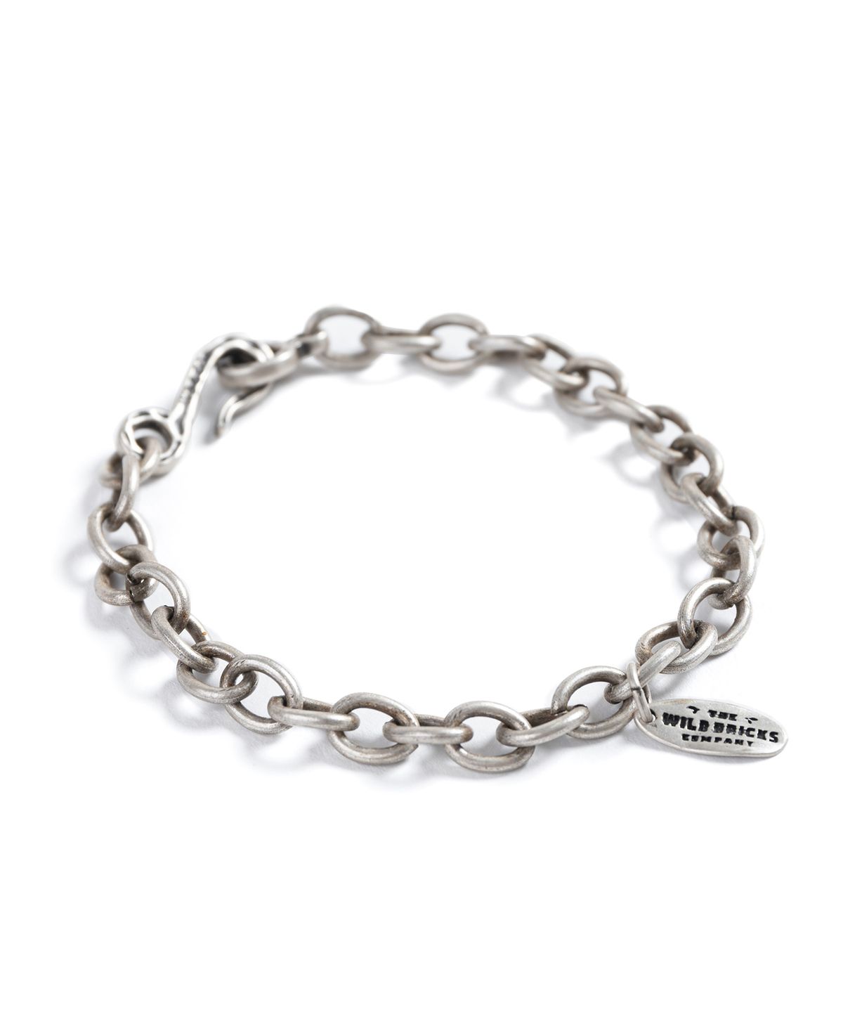 와일드 브릭스(WILD BRICKS) BD LINK CHAIN BRACELET (silver)