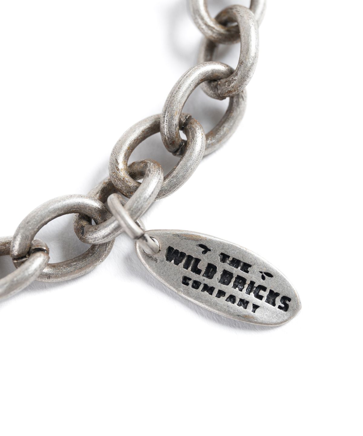 와일드 브릭스(WILD BRICKS) BD LINK CHAIN BRACELET (silver)