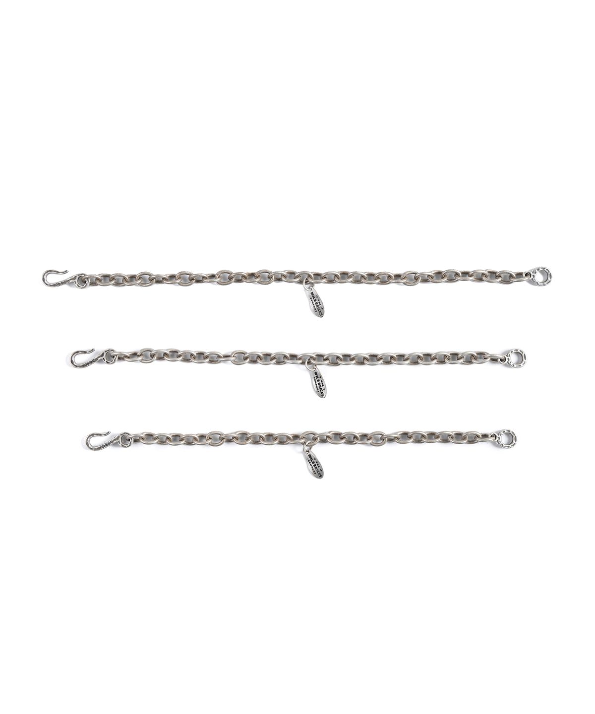 와일드 브릭스(WILD BRICKS) BD LINK CHAIN BRACELET (silver)