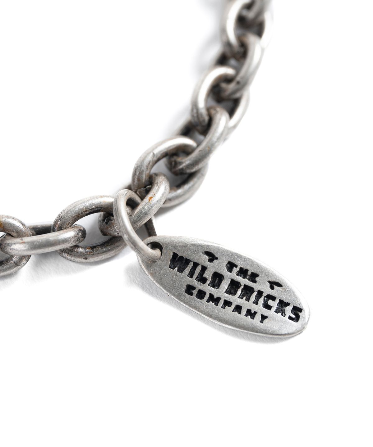와일드 브릭스(WILD BRICKS) TH LINK CHAIN BRACELET (silver)