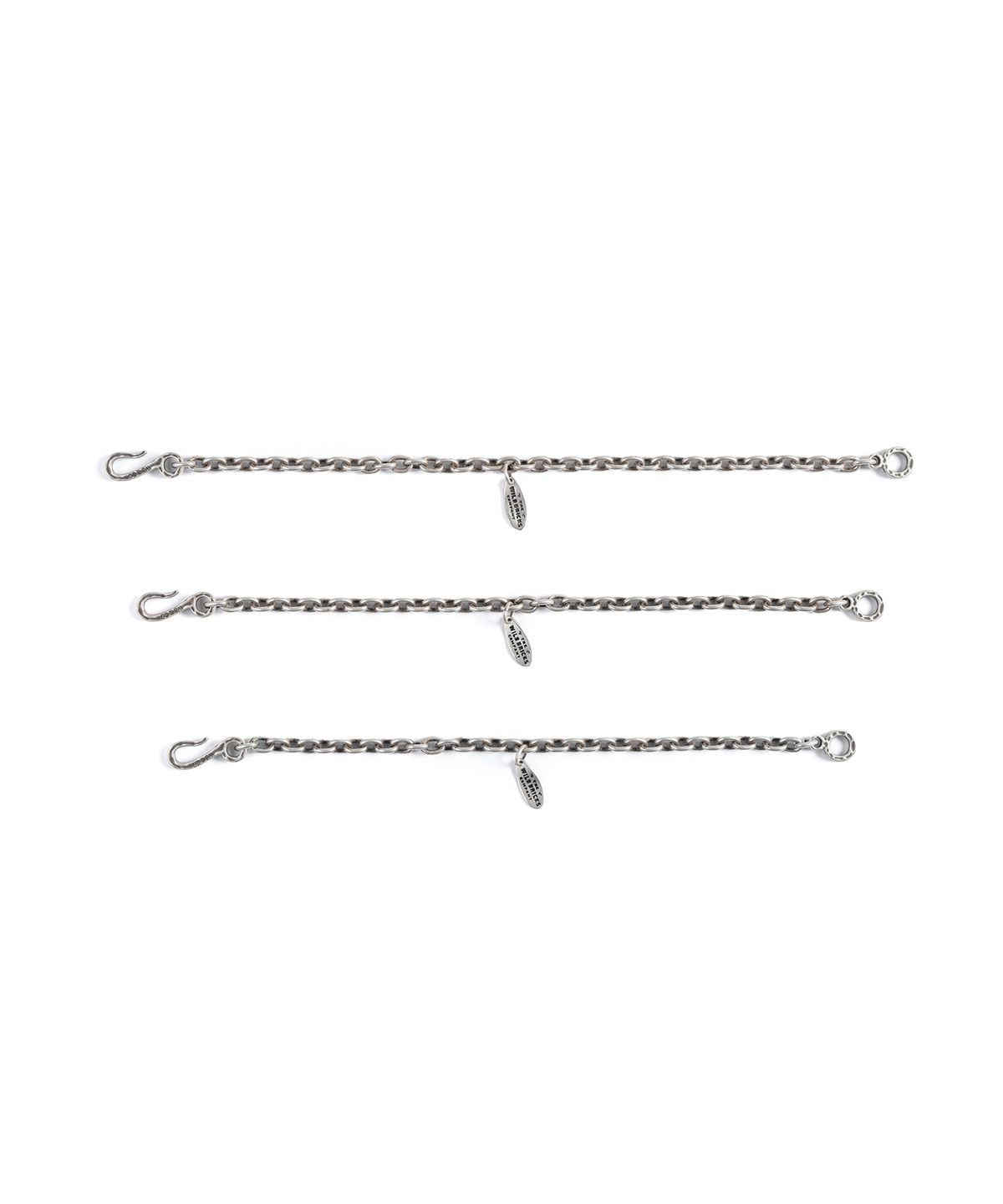 와일드 브릭스(WILD BRICKS) TH LINK CHAIN BRACELET (silver)