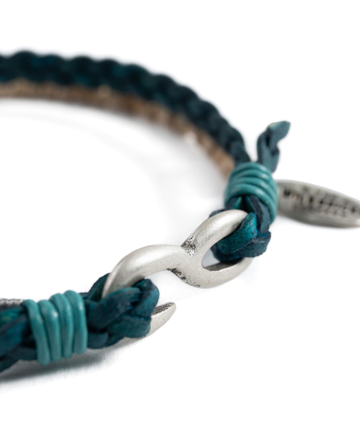 와일드 브릭스(WILD BRICKS) LC DUAL BRACELET (aqua&beige)