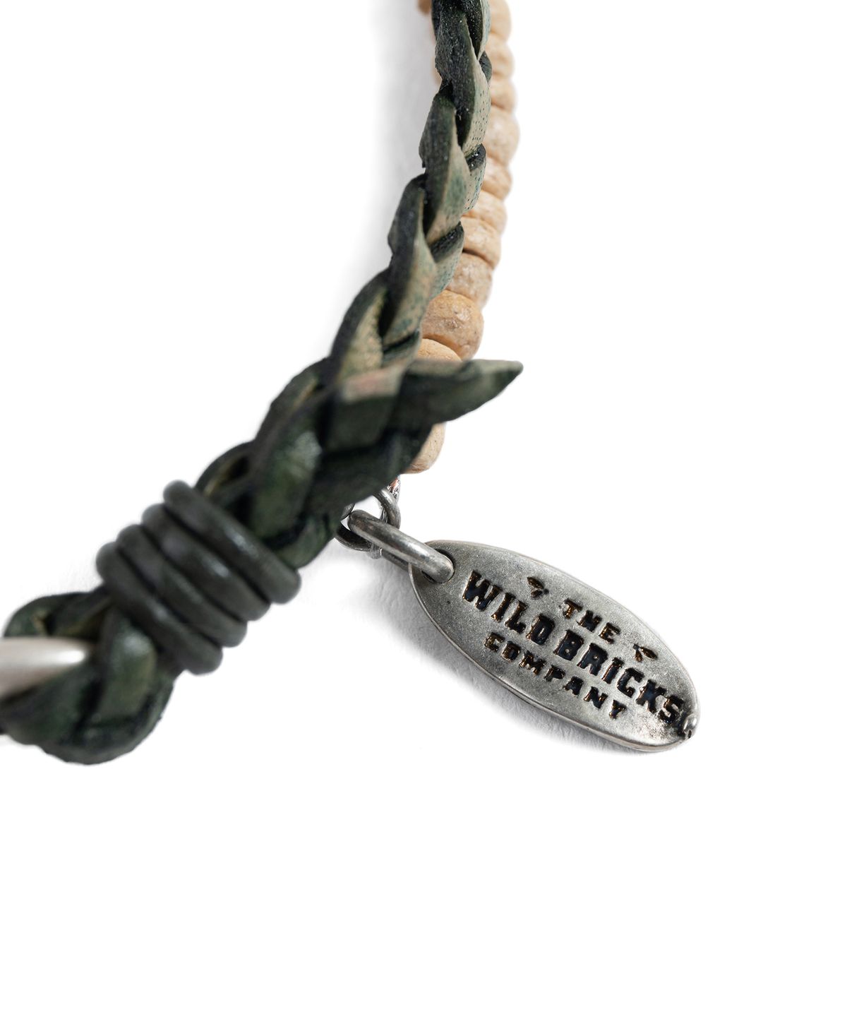 와일드 브릭스(WILD BRICKS) LC DUAL BRACELET (olive&beige)