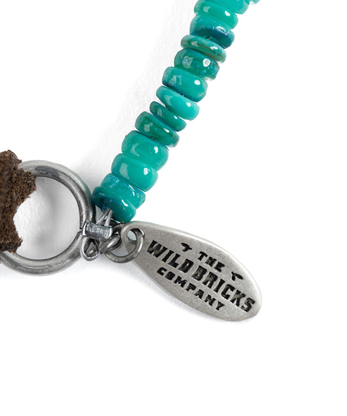 와일드 브릭스(WILD BRICKS) MB ETHNIC BRACELET (aqua&beige)