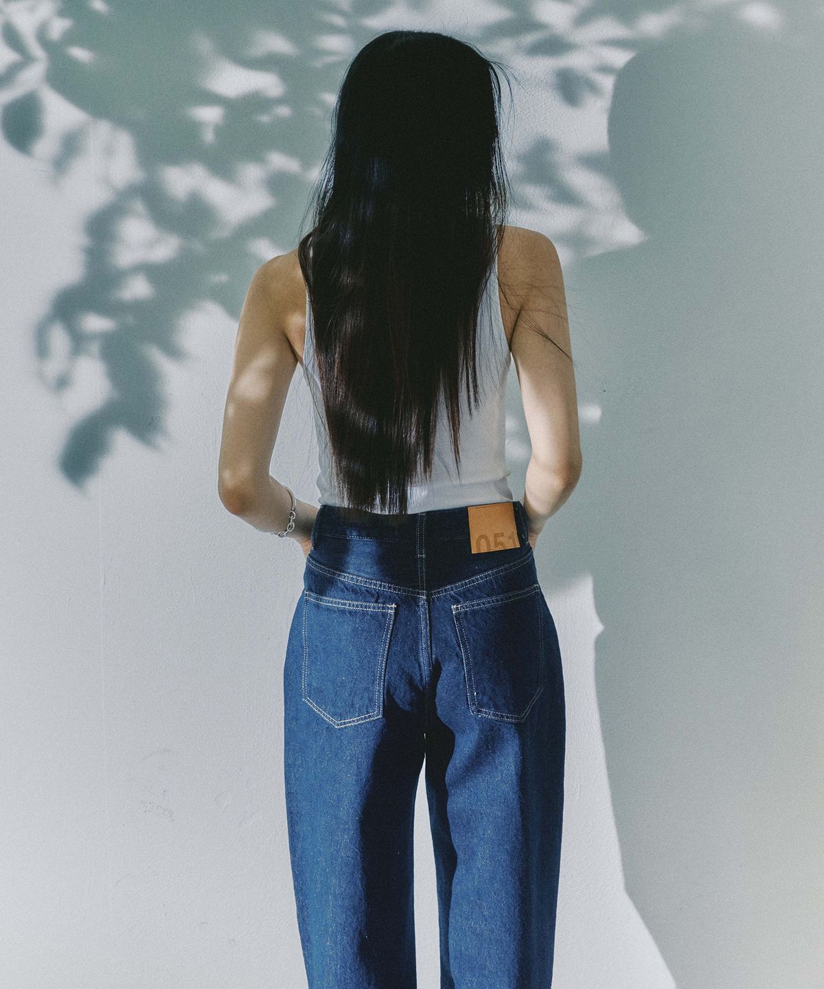 플랙 우먼(PLAC WOMEN) 스트레이트 데님팬츠 051T