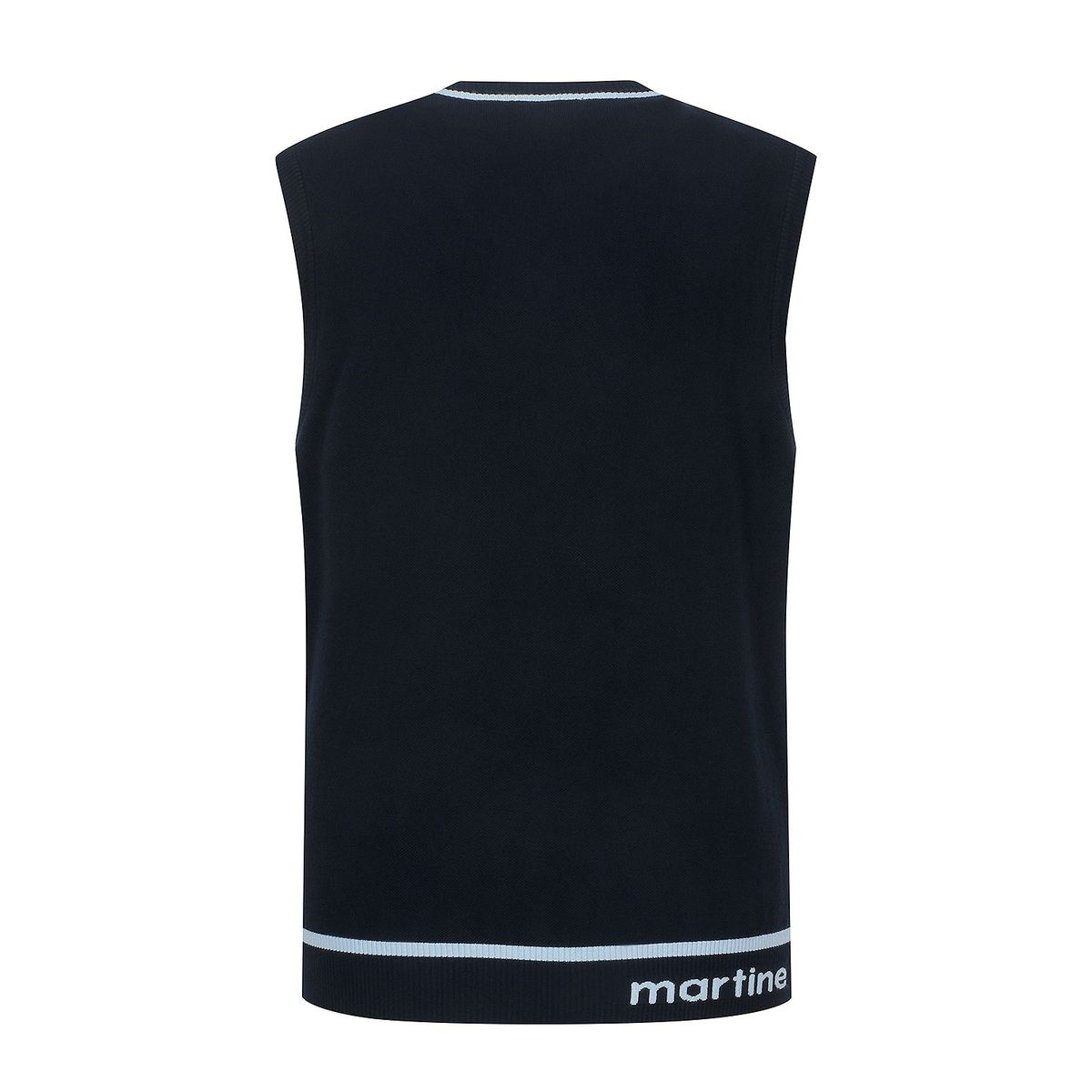 마틴골프(MARTINE GOLF) Pique V Neck Vest_Navy (Men)