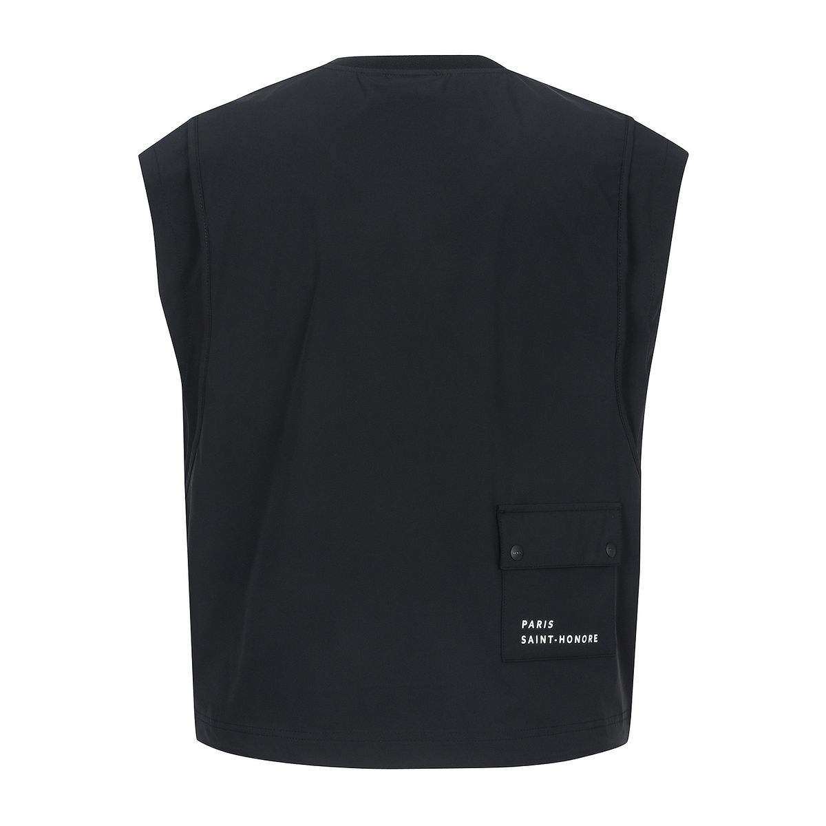 마틴골프(MARTINE GOLF) Round Neck Vest_Black