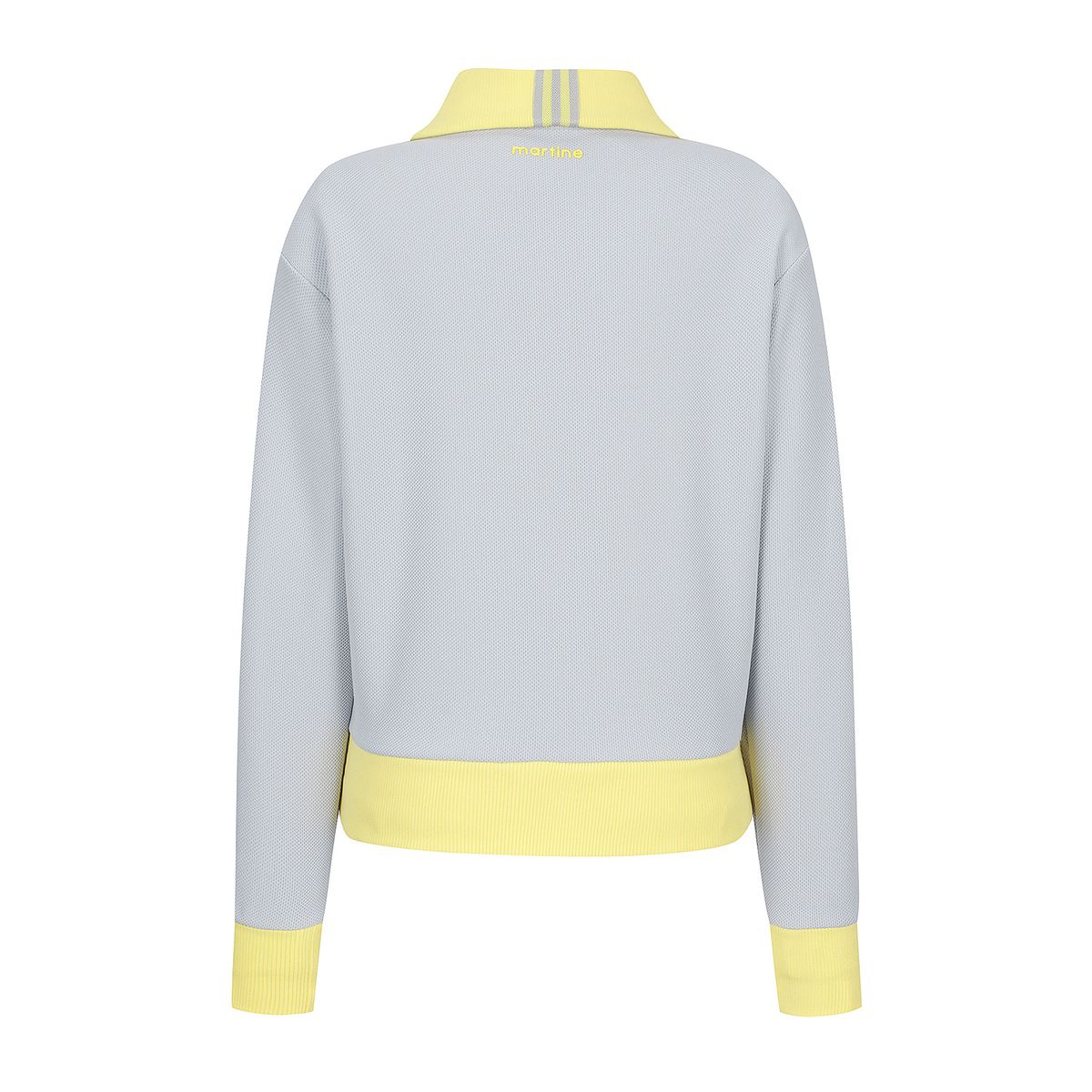 마틴골프(MARTINE GOLF) Knit Collar Half Zip-up Shirts_M/Grey