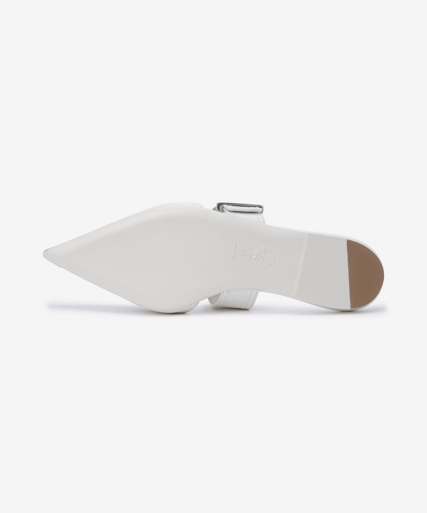 ★alexander mcqueen★ Formal Punk Mule White 733188WHSWD9359 MUSINSA | ALEXANDER McQUEEN Formal Punk Mule - White
