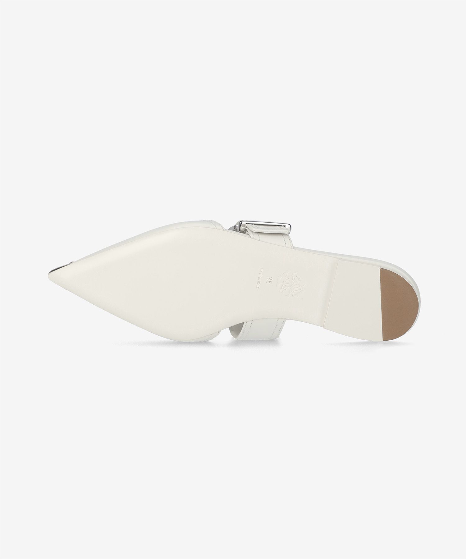 ★alexander mcqueen★ Formal Punk Mule White 733188WHSWD9359 MUSINSA | ALEXANDER McQUEEN Formal Punk Mule - White