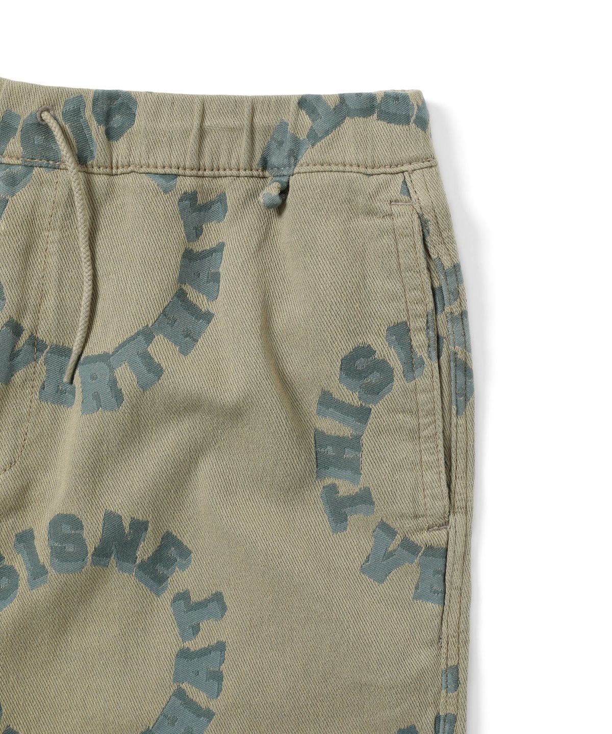 디스이즈네버댓(THISISNEVERTHAT) 2Tone Logo Jacquard Short Beige