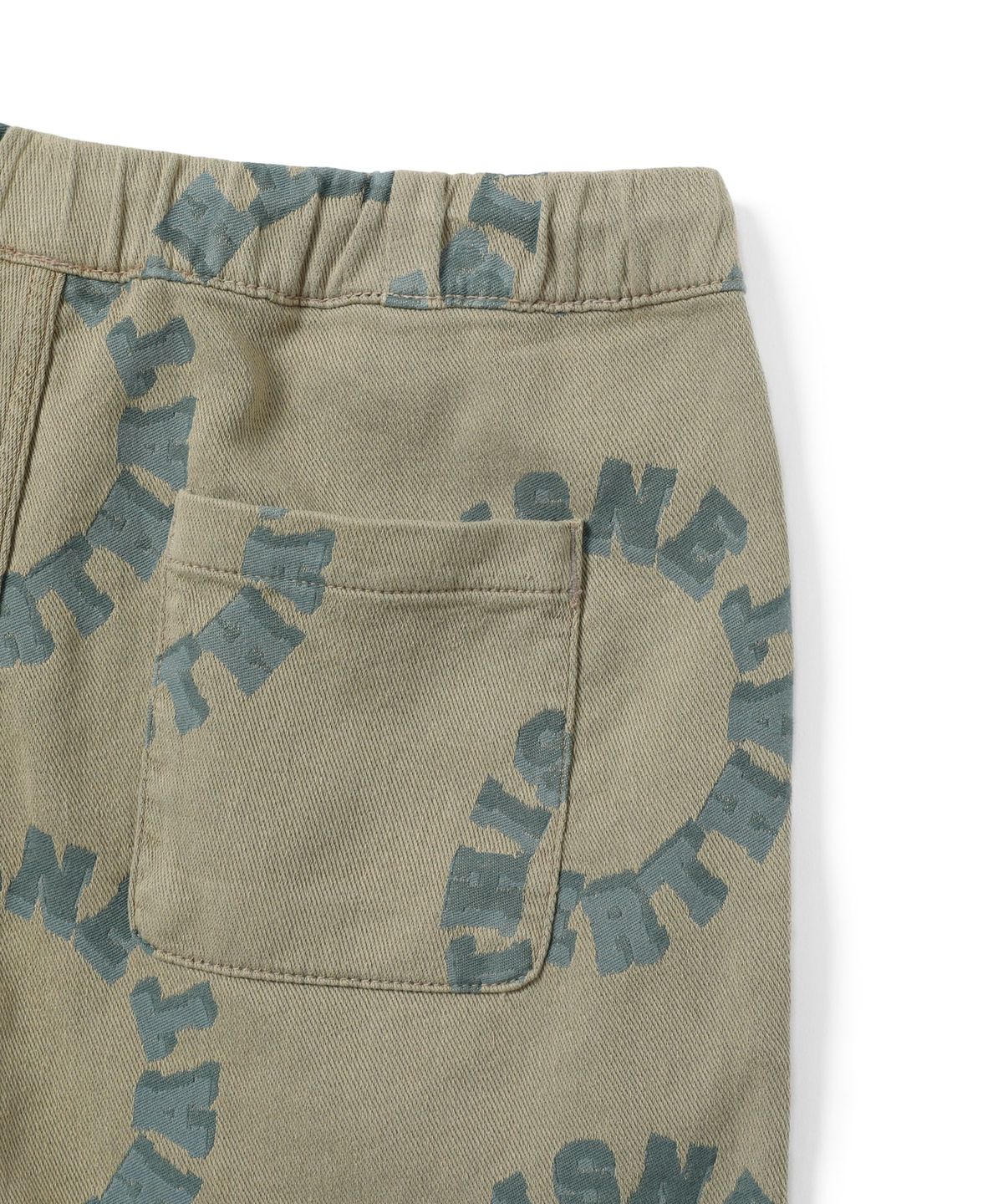 디스이즈네버댓(THISISNEVERTHAT) 2Tone Logo Jacquard Short Beige