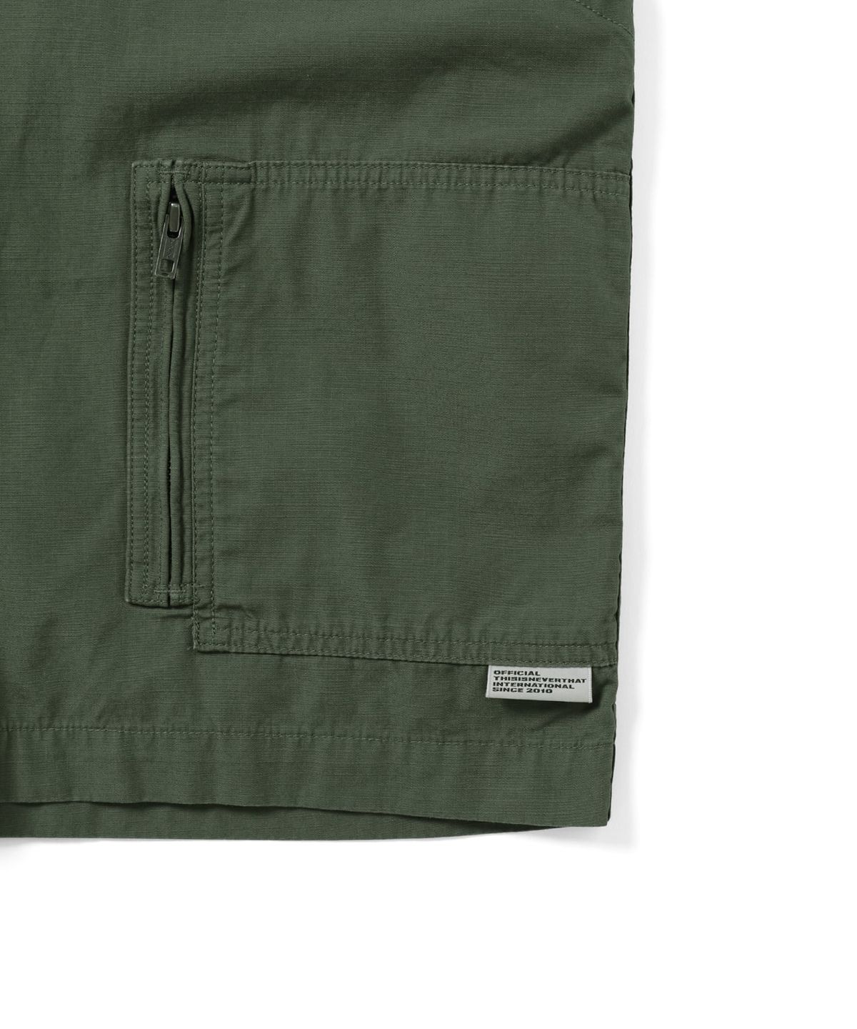 디스이즈네버댓(THISISNEVERTHAT) Flight Cargo Short - Olive Green