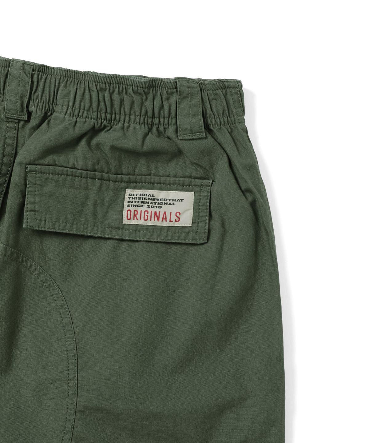 디스이즈네버댓(THISISNEVERTHAT) Flight Cargo Short - Olive Green
