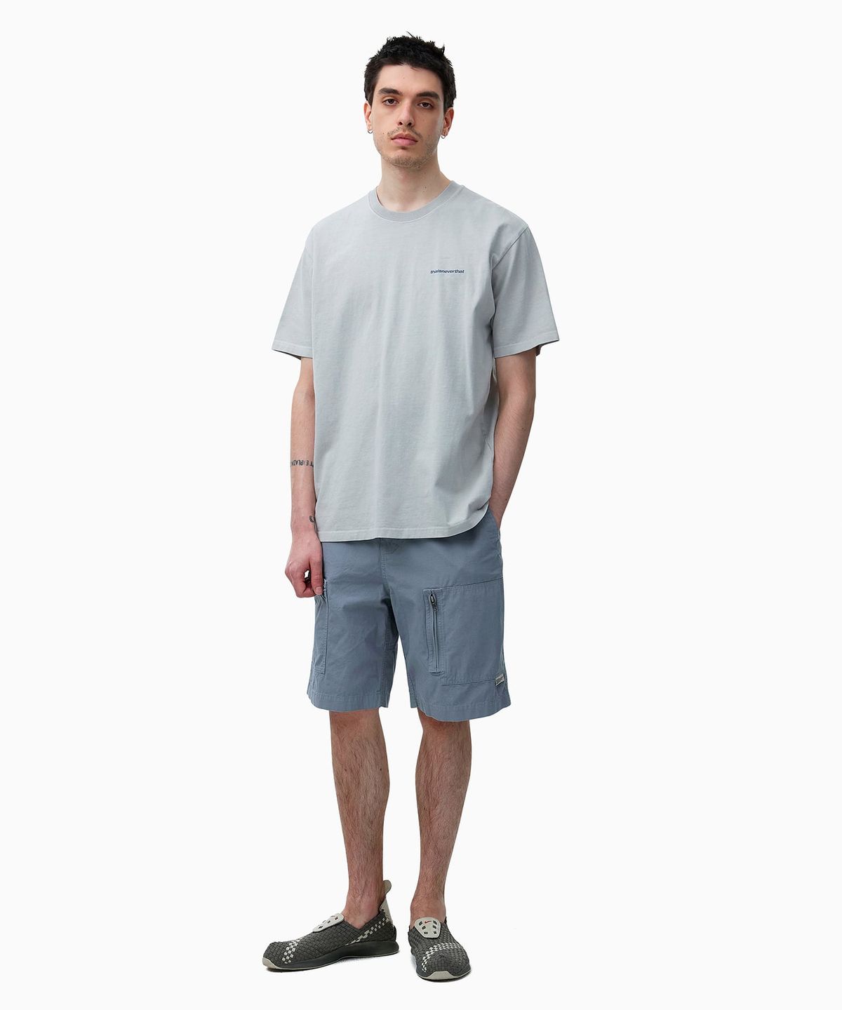 디스이즈네버댓(THISISNEVERTHAT) Flight Cargo Short - Slate
