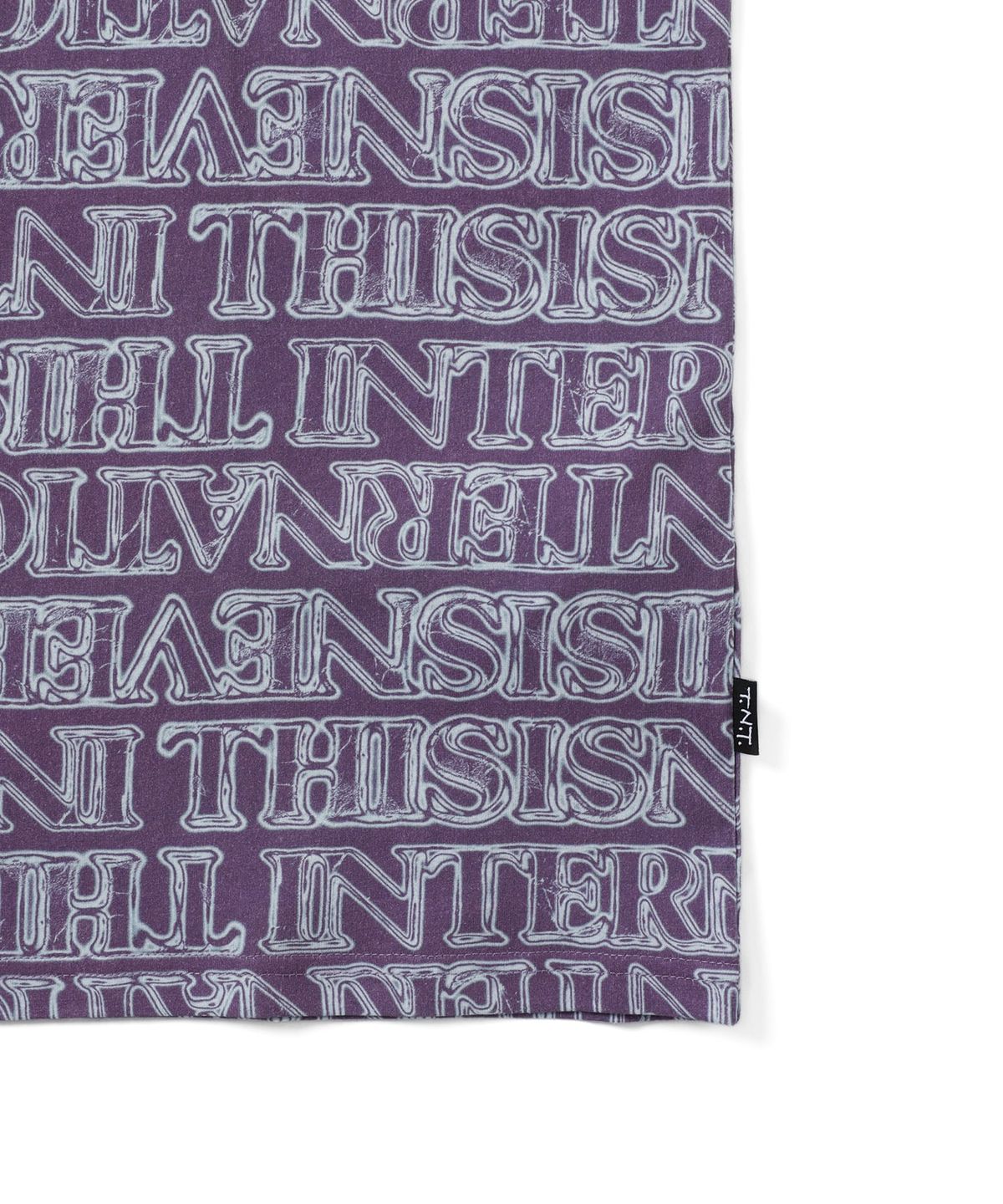 디스이즈네버댓(THISISNEVERTHAT) Glass Logo Tee Fuchsia