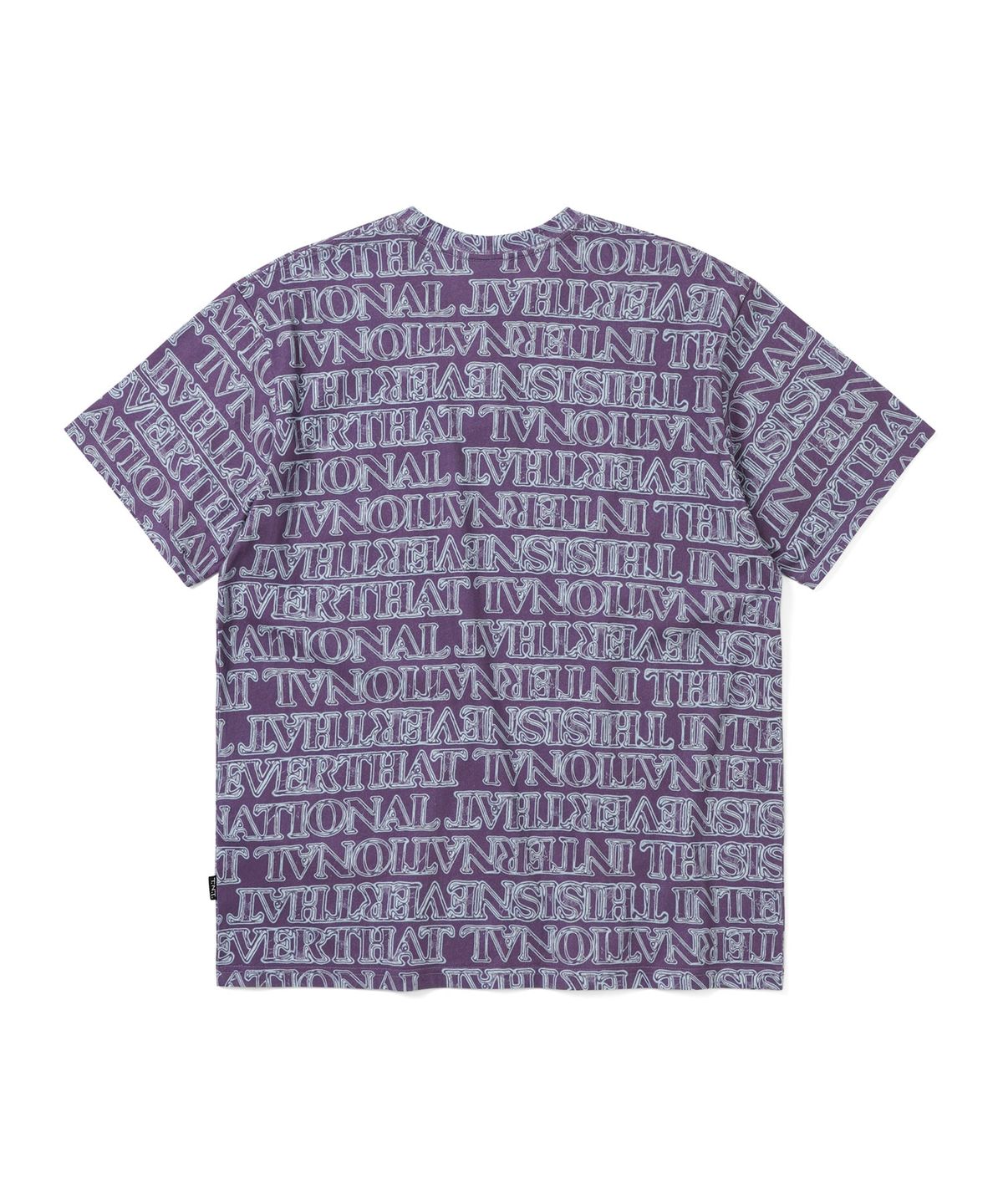 디스이즈네버댓(THISISNEVERTHAT) Glass Logo Tee Fuchsia