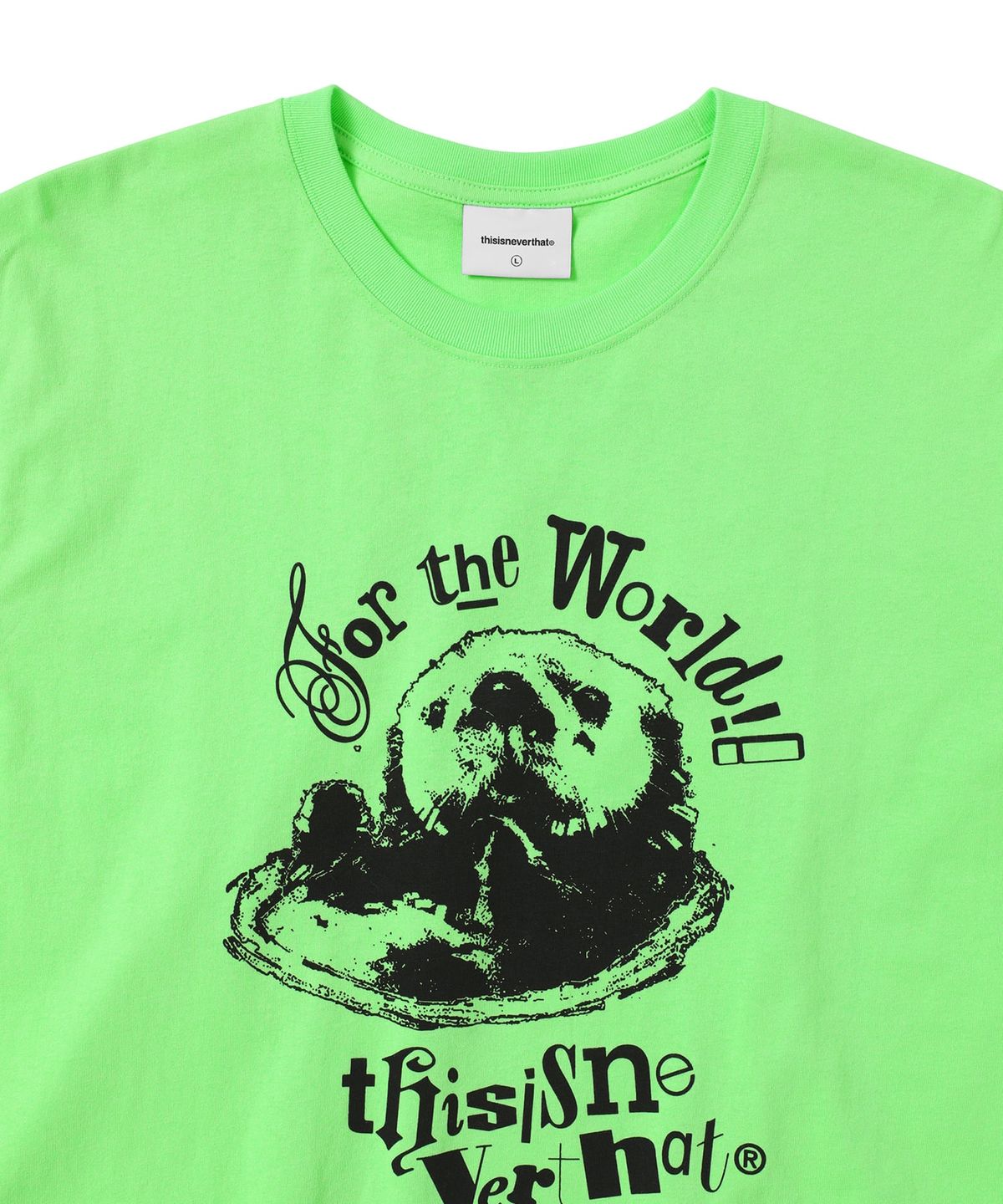 디스이즈네버댓(THISISNEVERTHAT) Otter Tee Light Green
