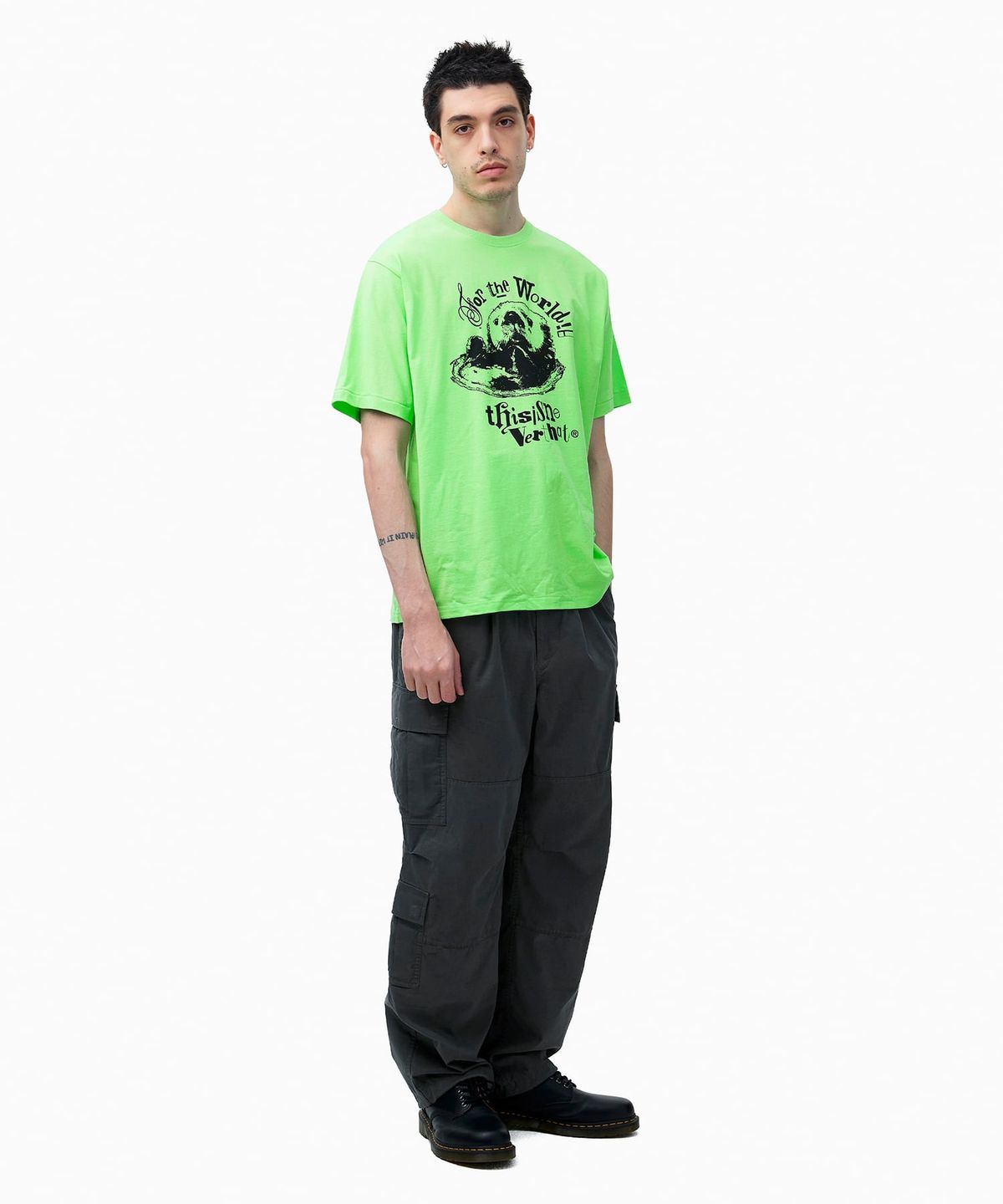 디스이즈네버댓(THISISNEVERTHAT) Otter Tee Light Green