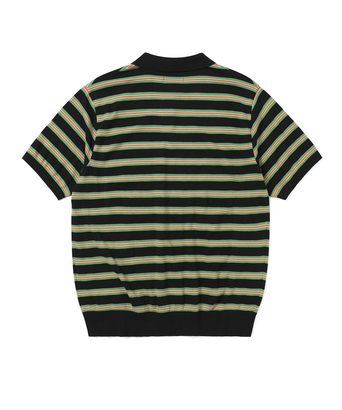 디스이즈네버댓(THISISNEVERTHAT) Striped Knit Polo Black