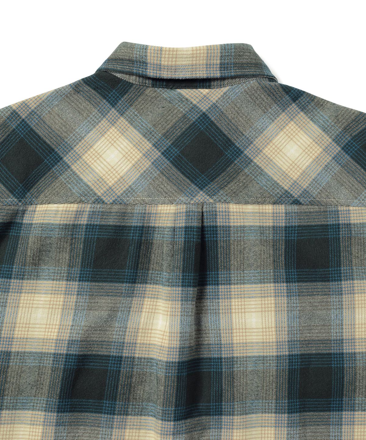 디스이즈네버댓(THISISNEVERTHAT) Ombre Check S/S Shirt Brown