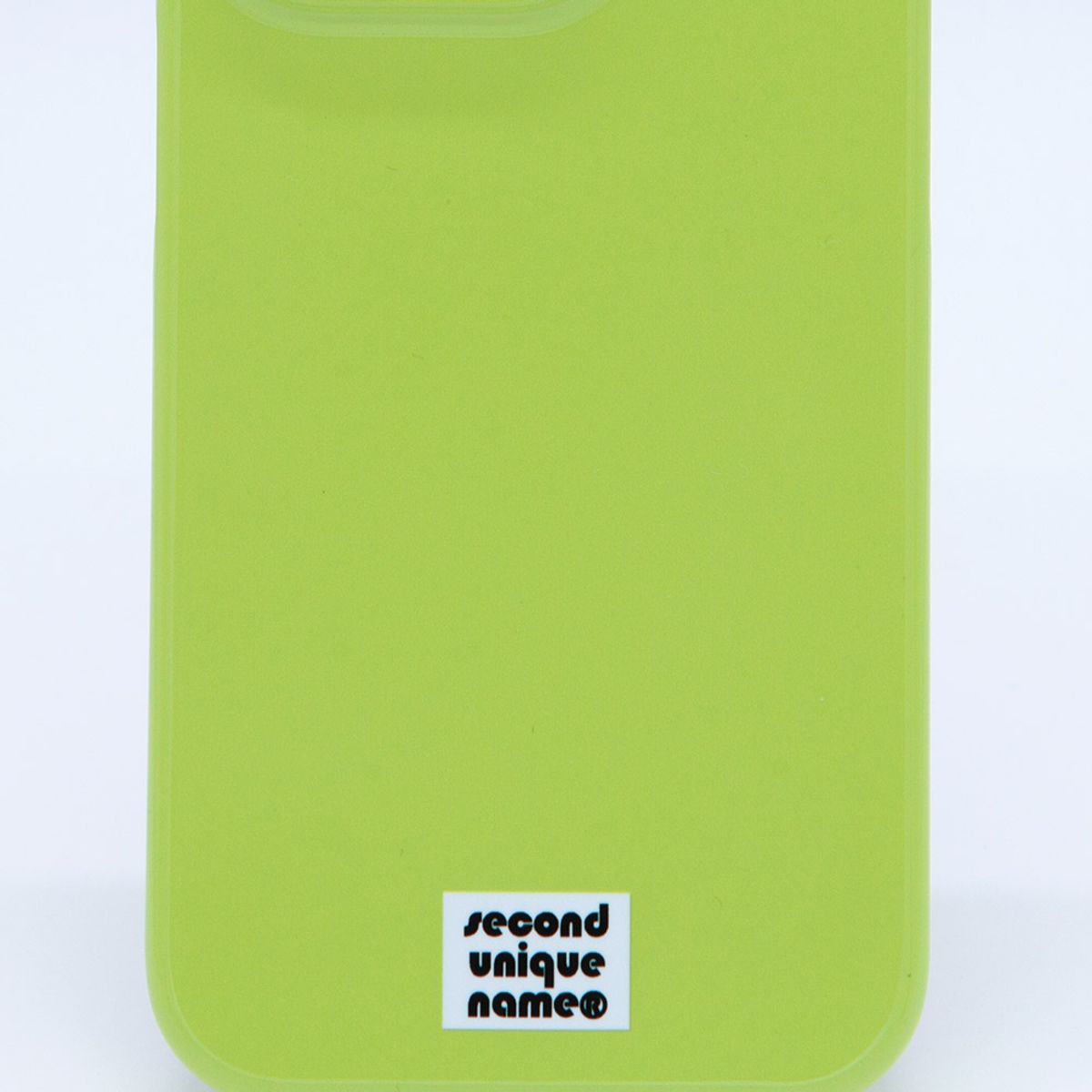 세컨드유니크네임(SECOND UNIQUE NAME) SUN CASE GRAPHIC COLOR LIME GREEN